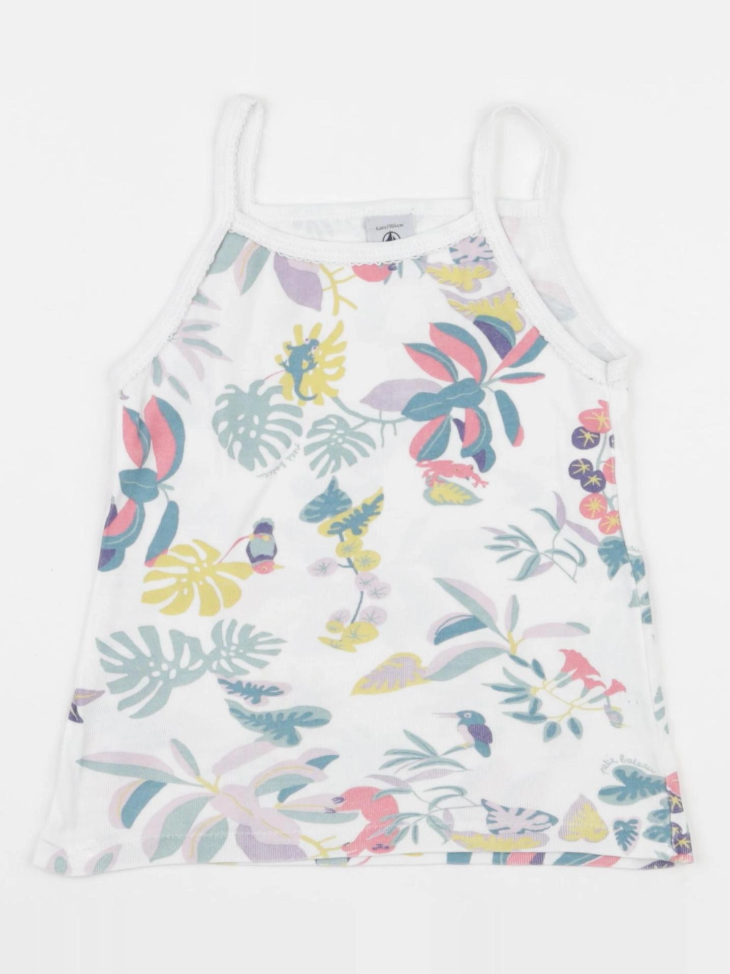 Petit Bateau - maillot de corps multicolore - 4 ans