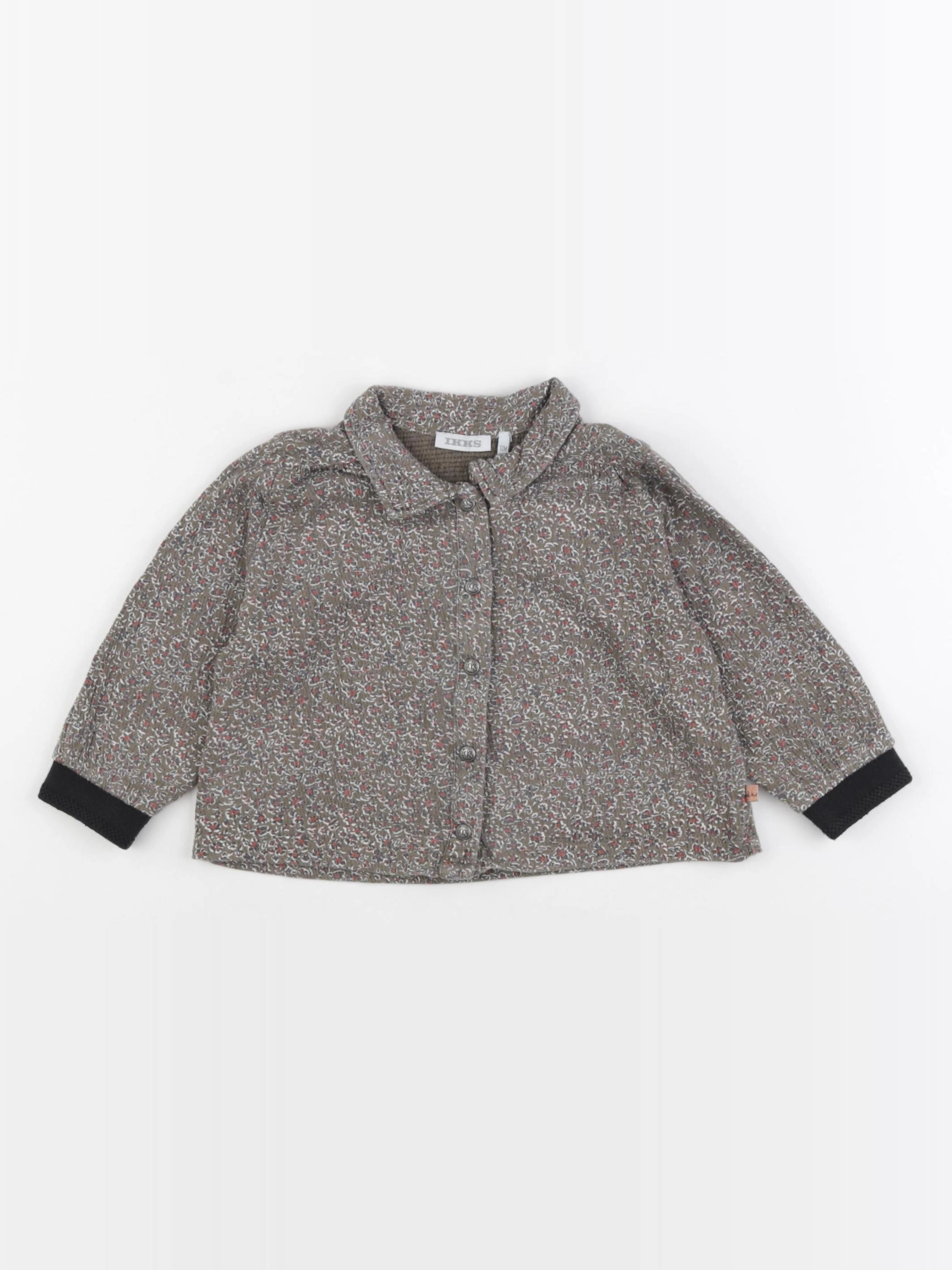 IKKS - blouse vert - 12 mois