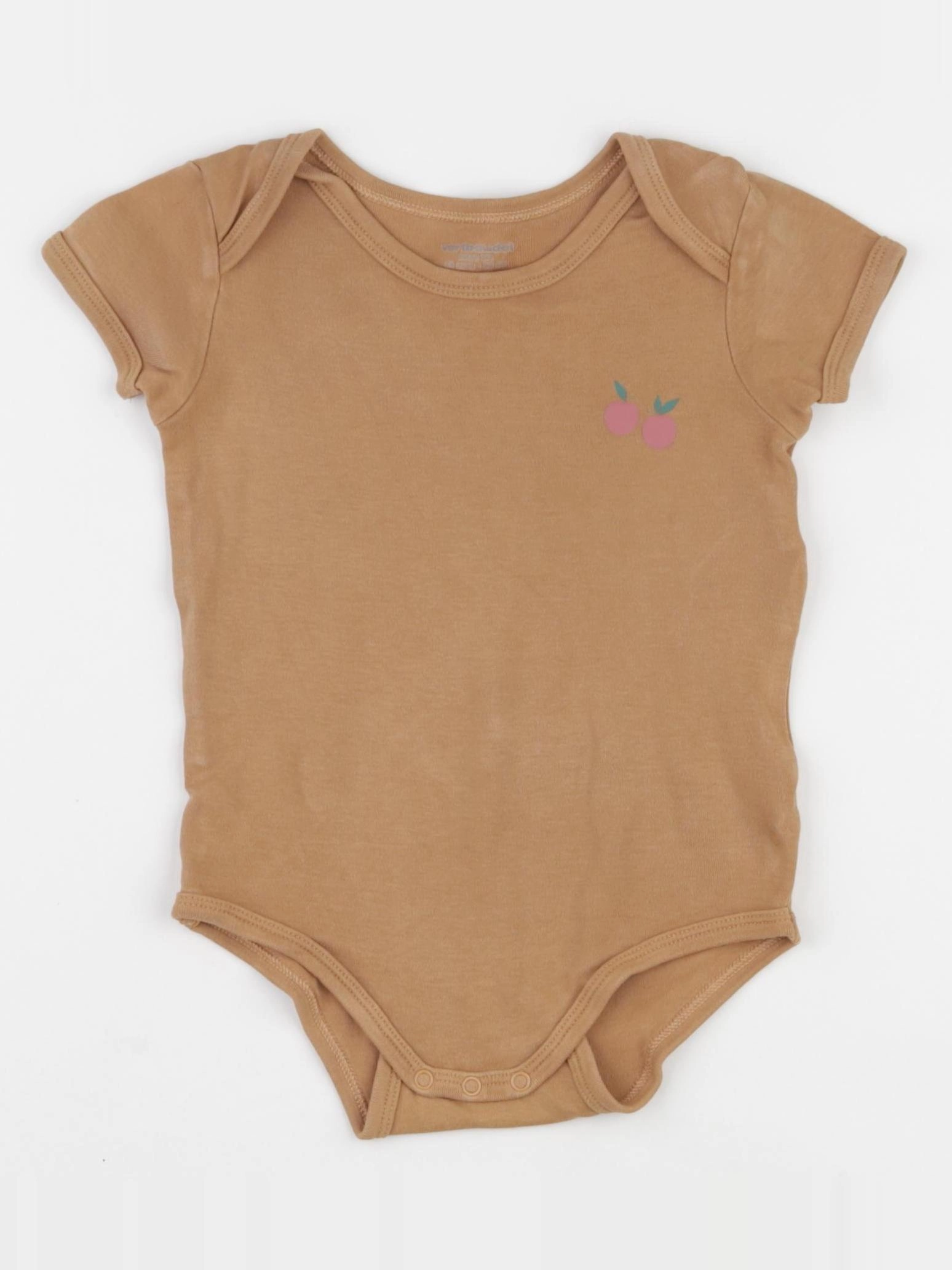 Vertbaudet - body marron - 24 mois