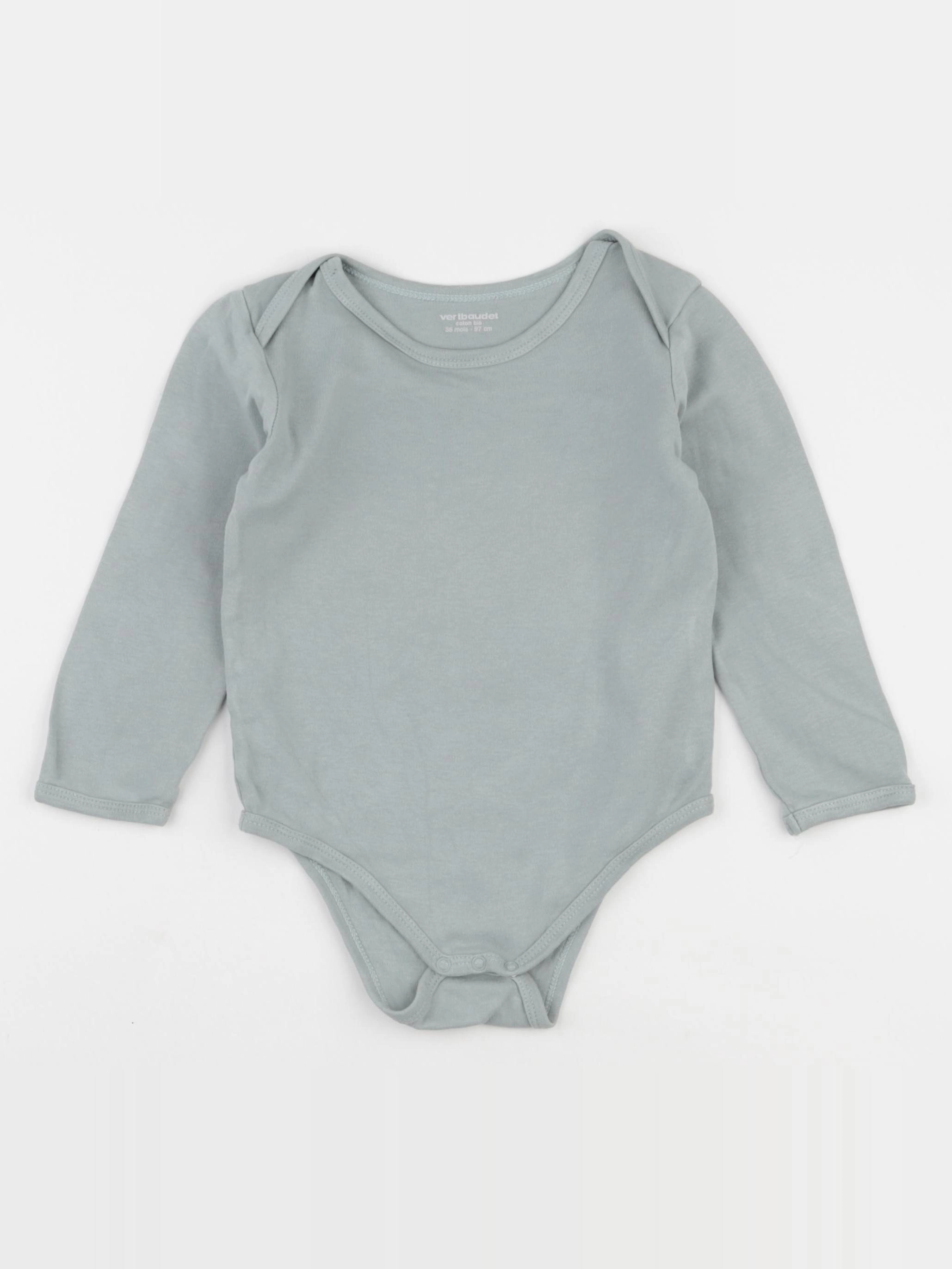 Vertbaudet - body vert - 36 mois