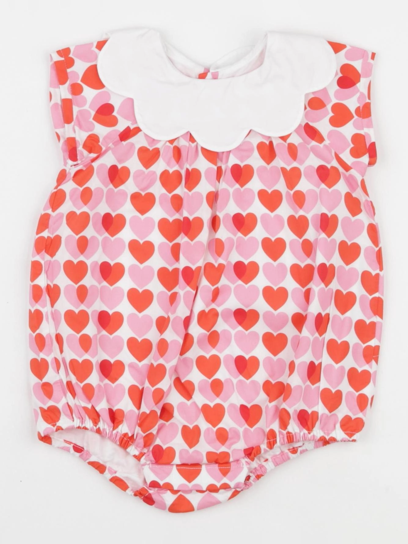 Jacadi - combinaison blanc, rouge, rose - 6 mois