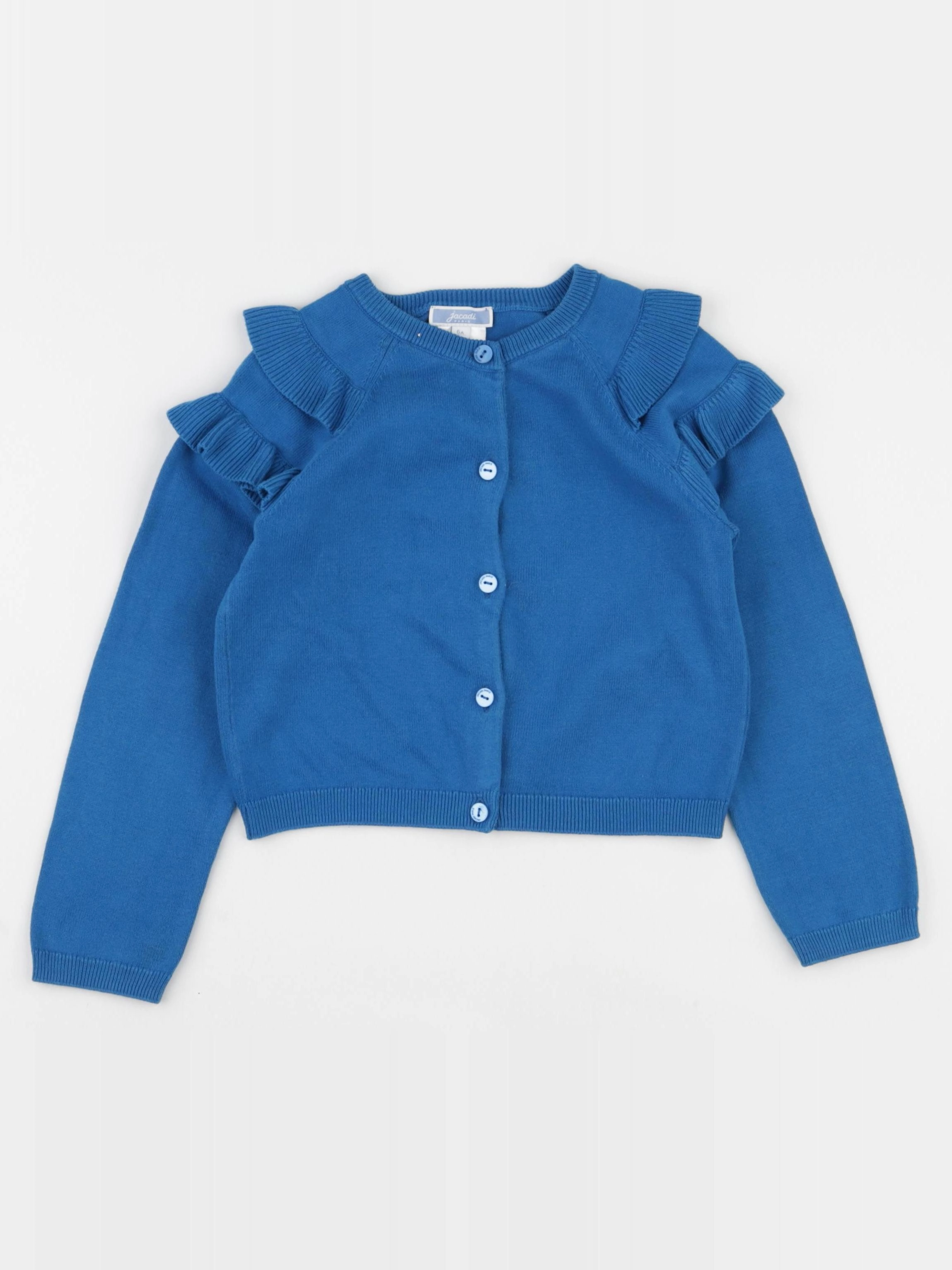 Jacadi - gilet bleu - 6 ans
