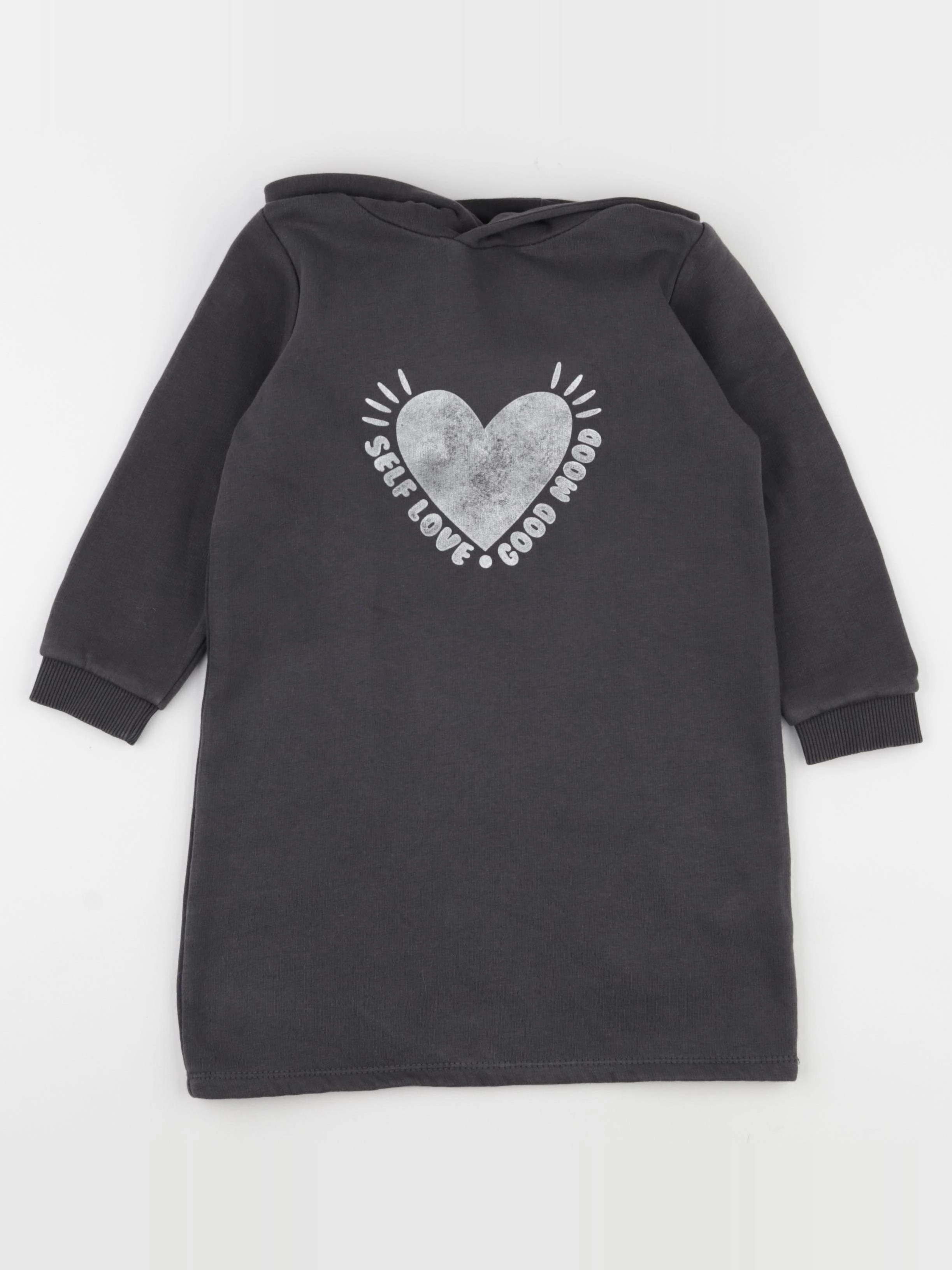 Vertbaudet - robe gris - 5 ans