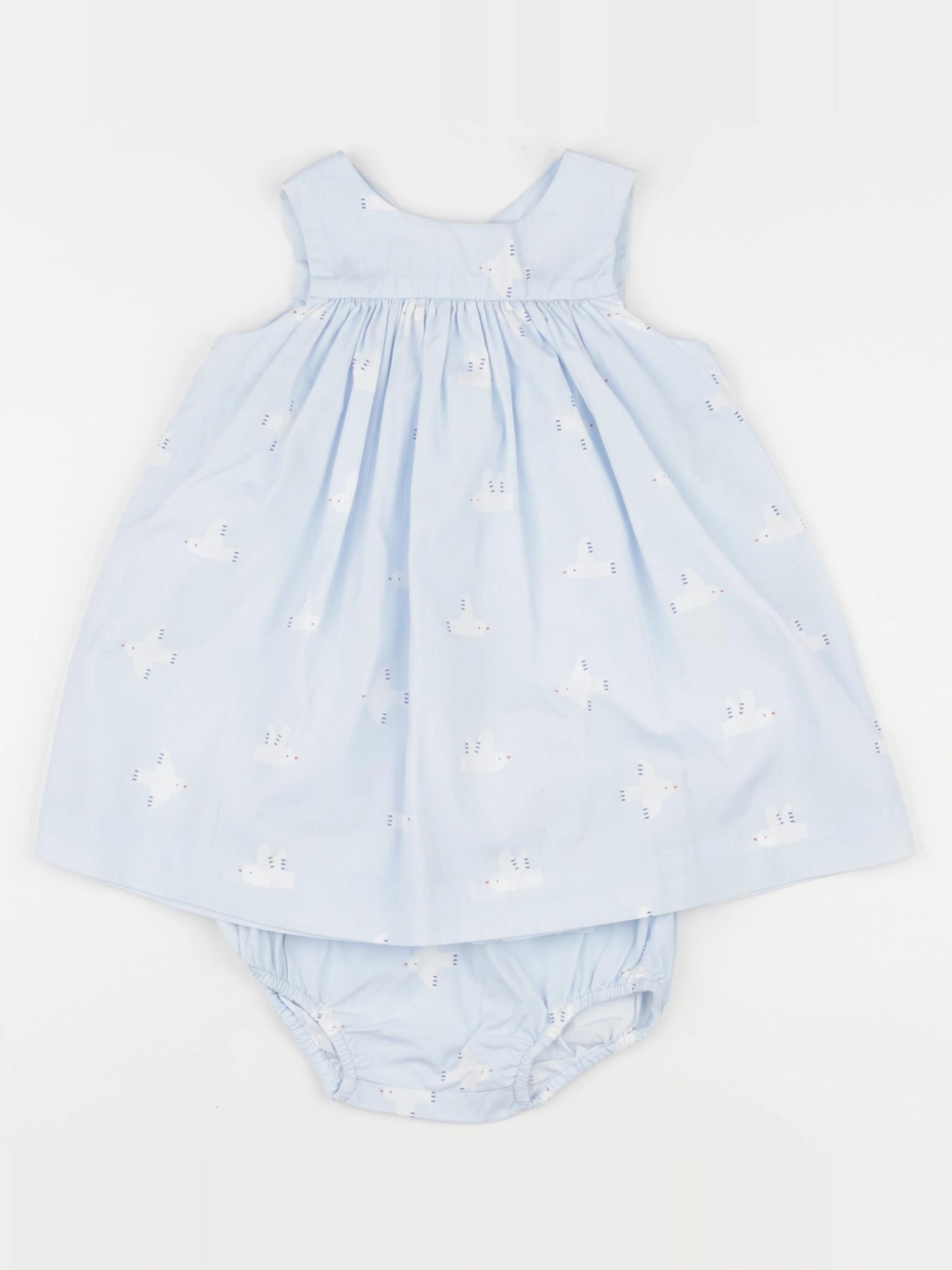 Jacadi - robe bleu - 18 mois