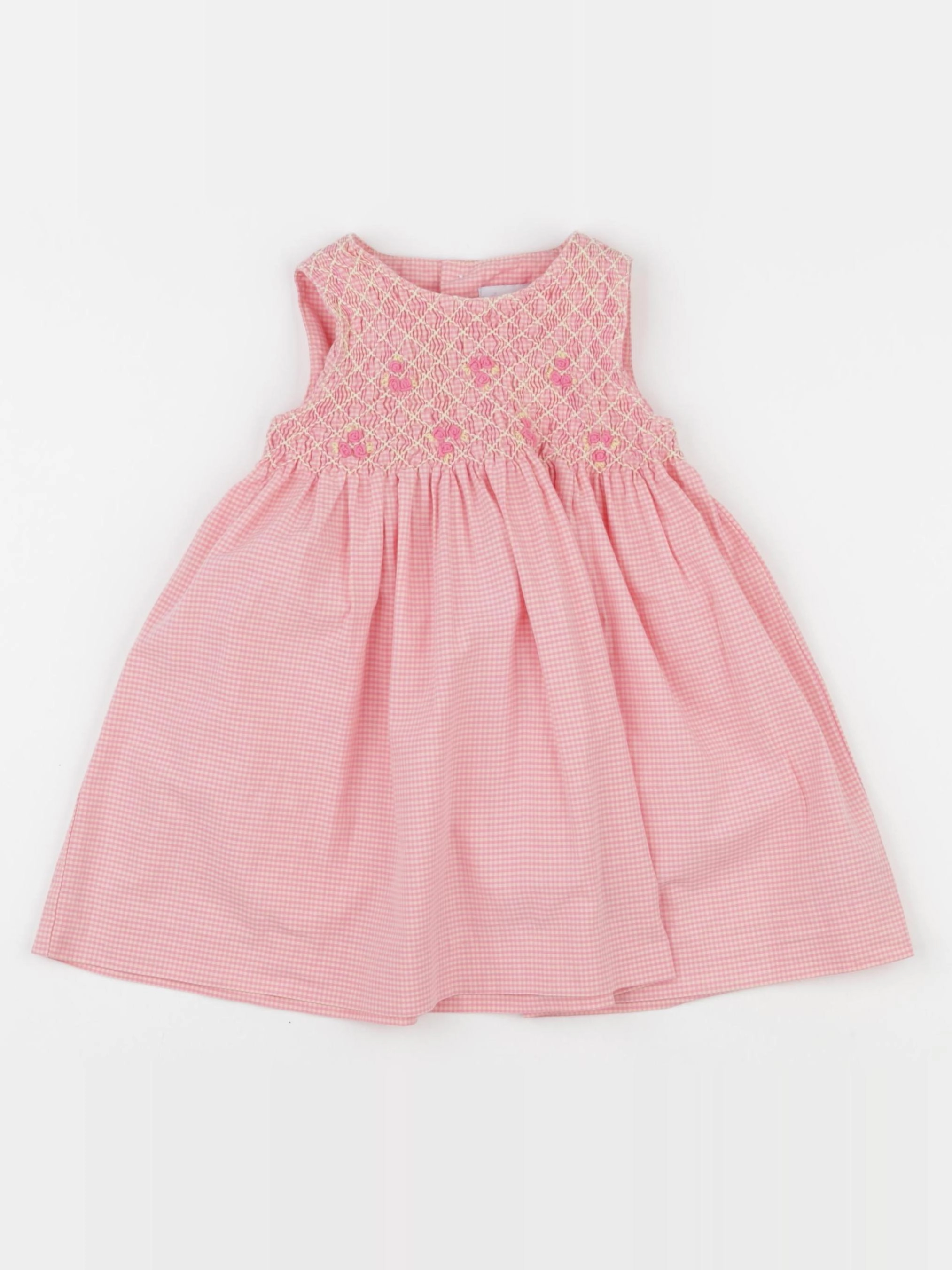 Jacadi - robe rose, jaune - 6 mois