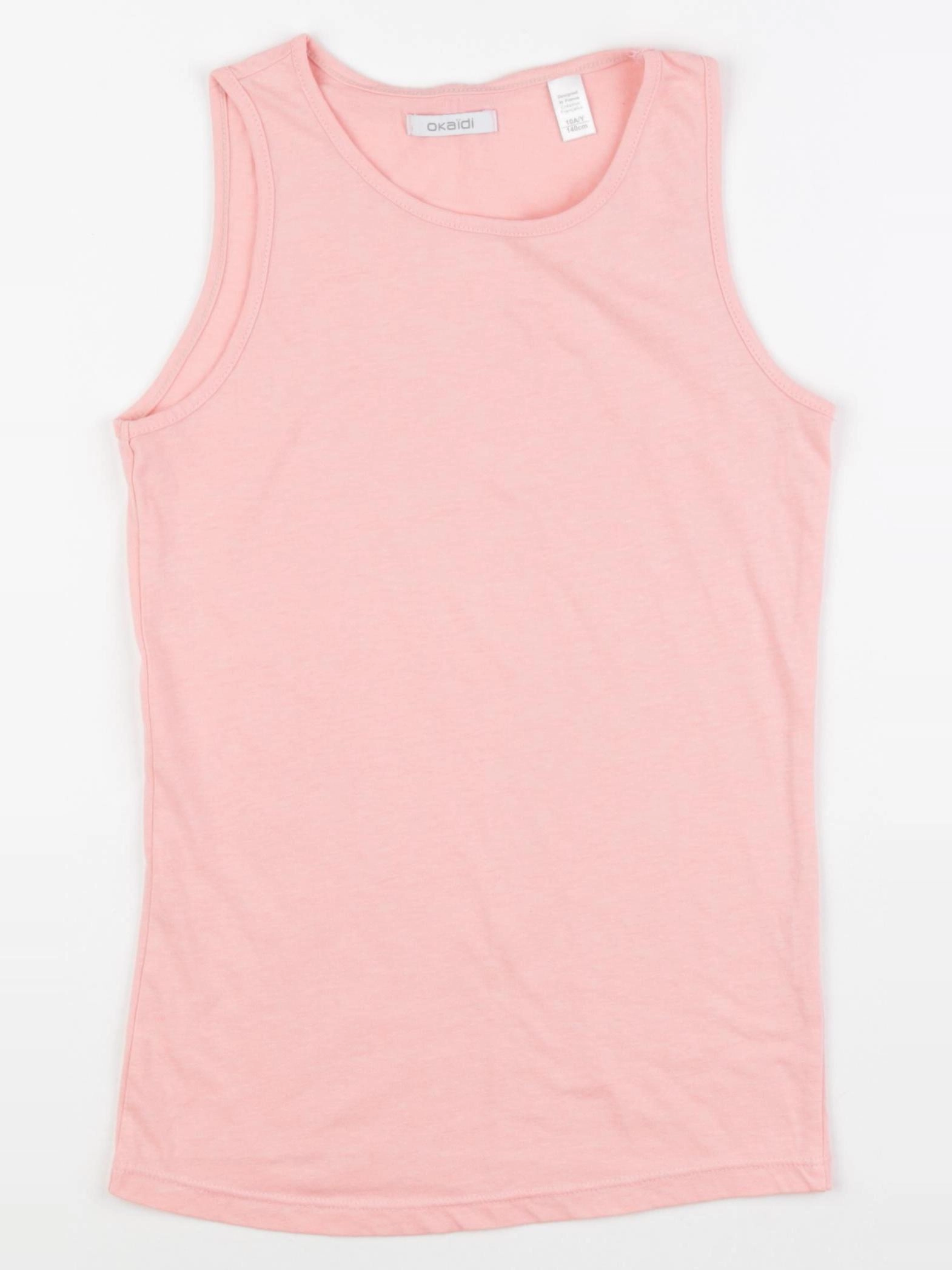 Okaidi - débardeur rose fluo - 10 ans