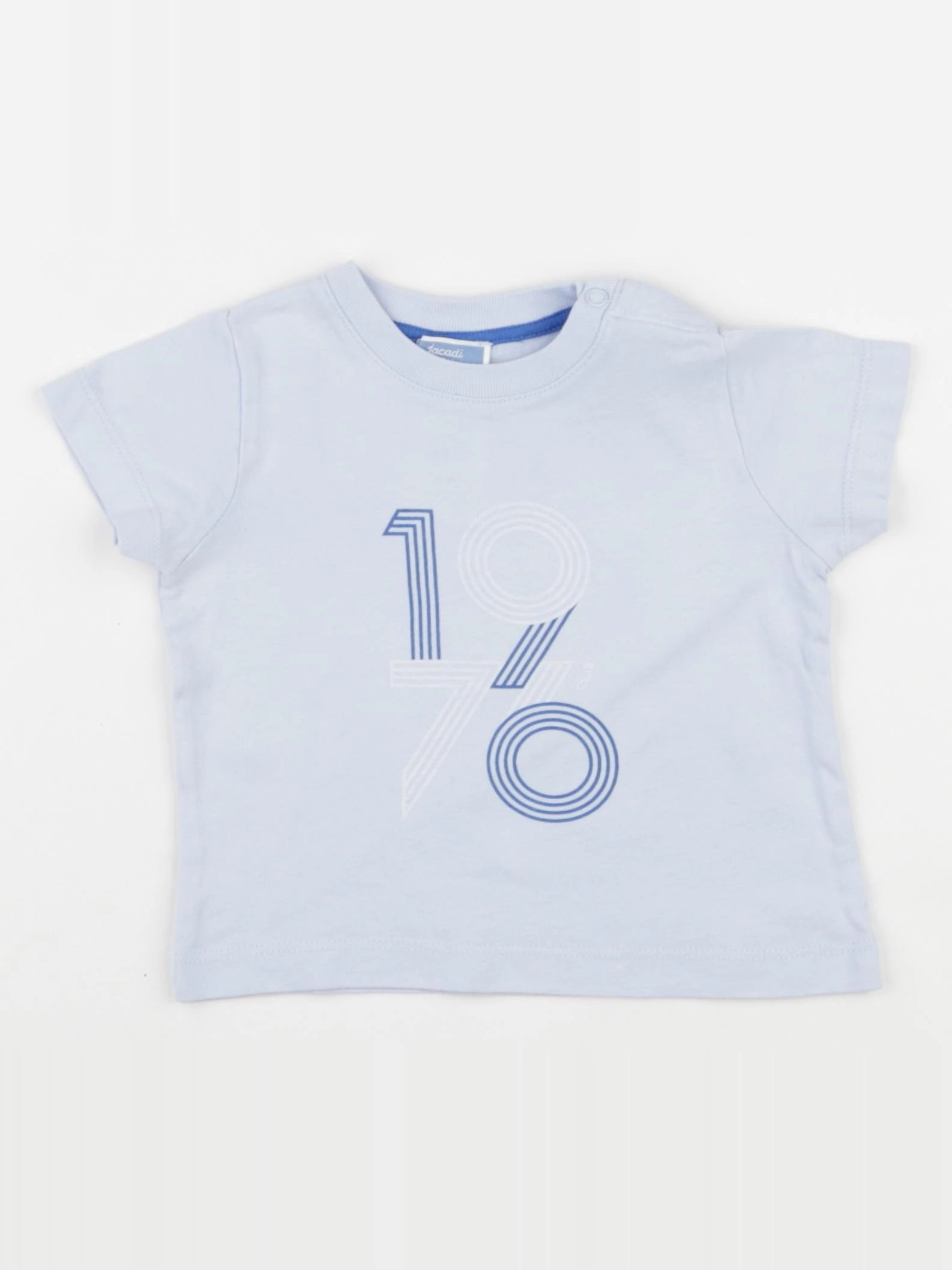 Jacadi - tee-shirt bleu - 6 mois