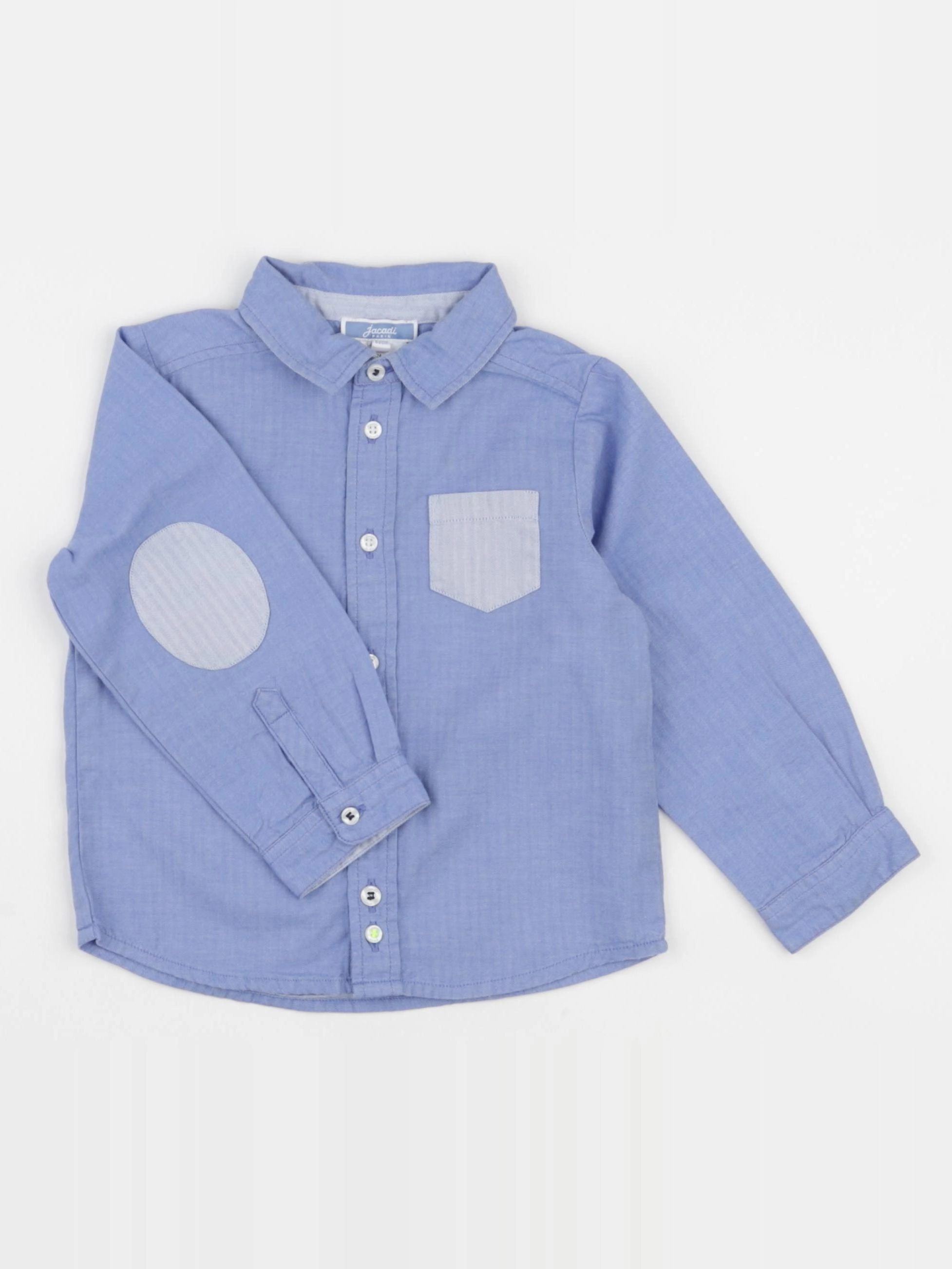 Jacadi - chemise bleu - 24 mois