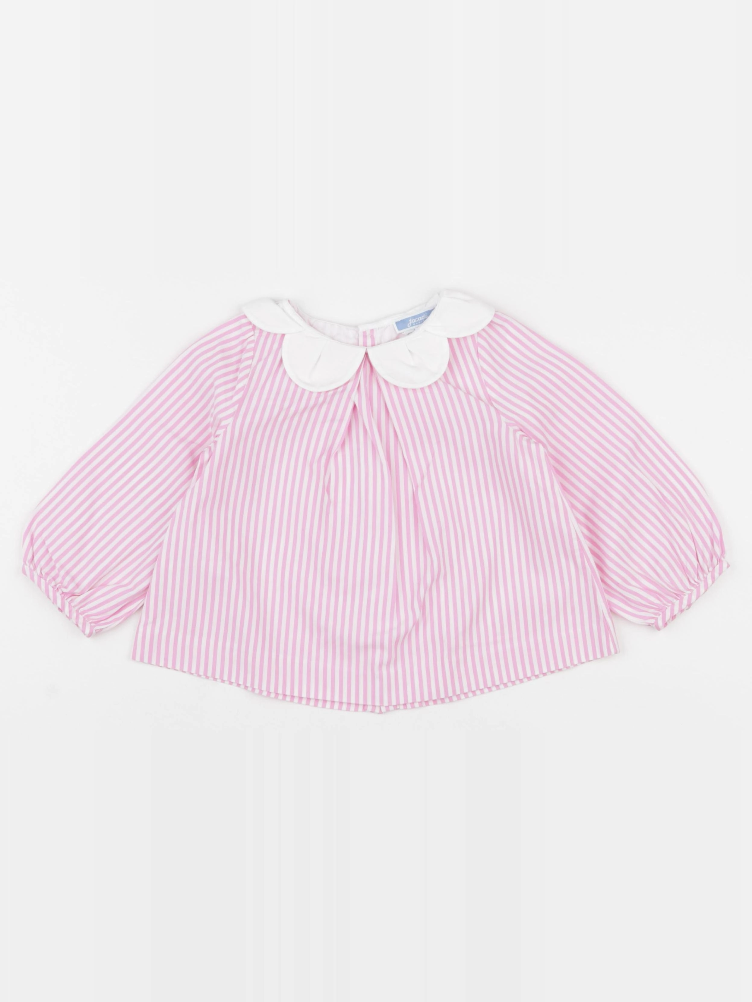 Jacadi - blouse blanc, rose - 24 mois