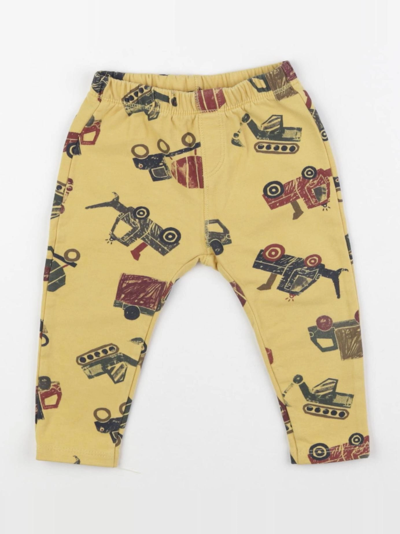 Zara - pantalon jaune - 12/18 mois