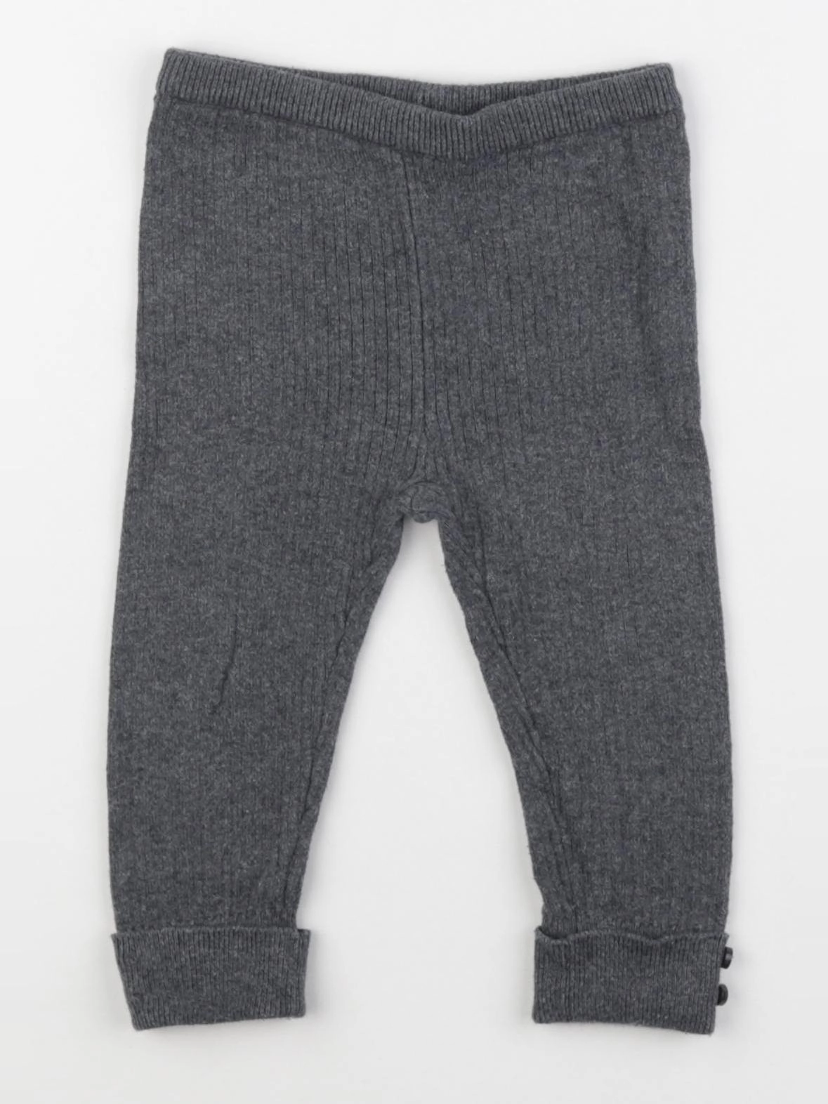 Zara - legging gris - 9/12 mois