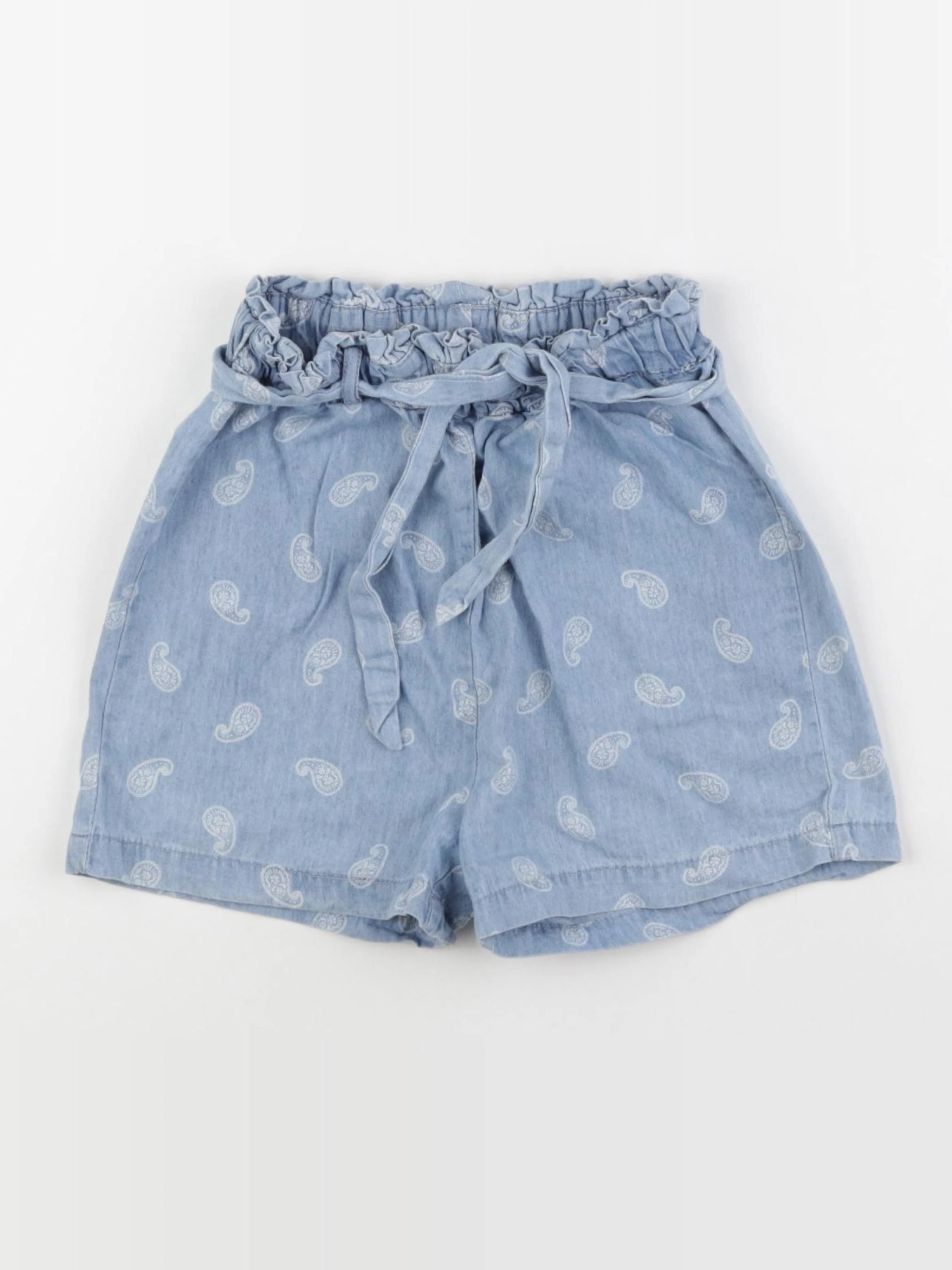 Eden & Victor - short bleu - 6 ans