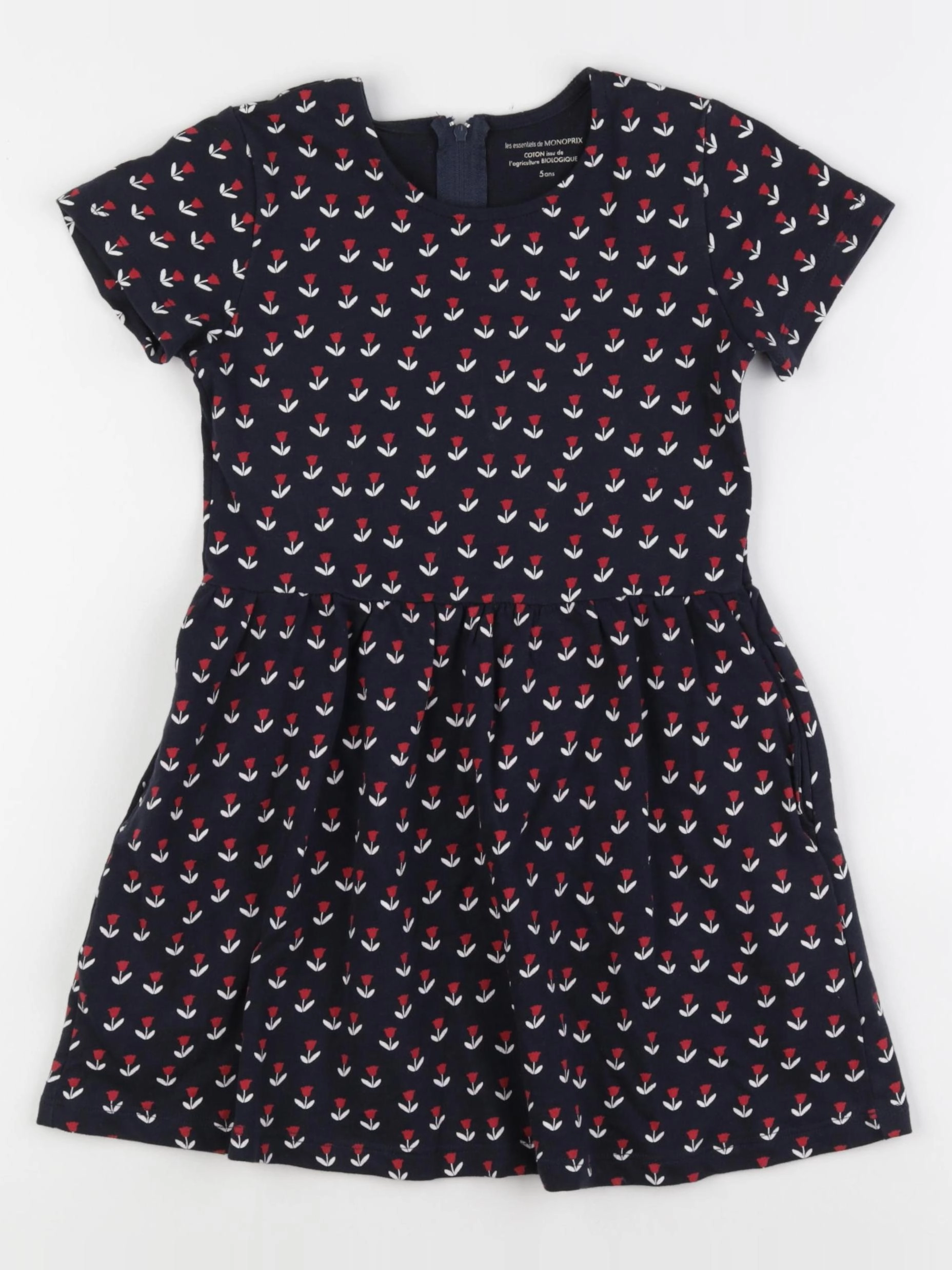 Monoprix - robe noir - 5 ans