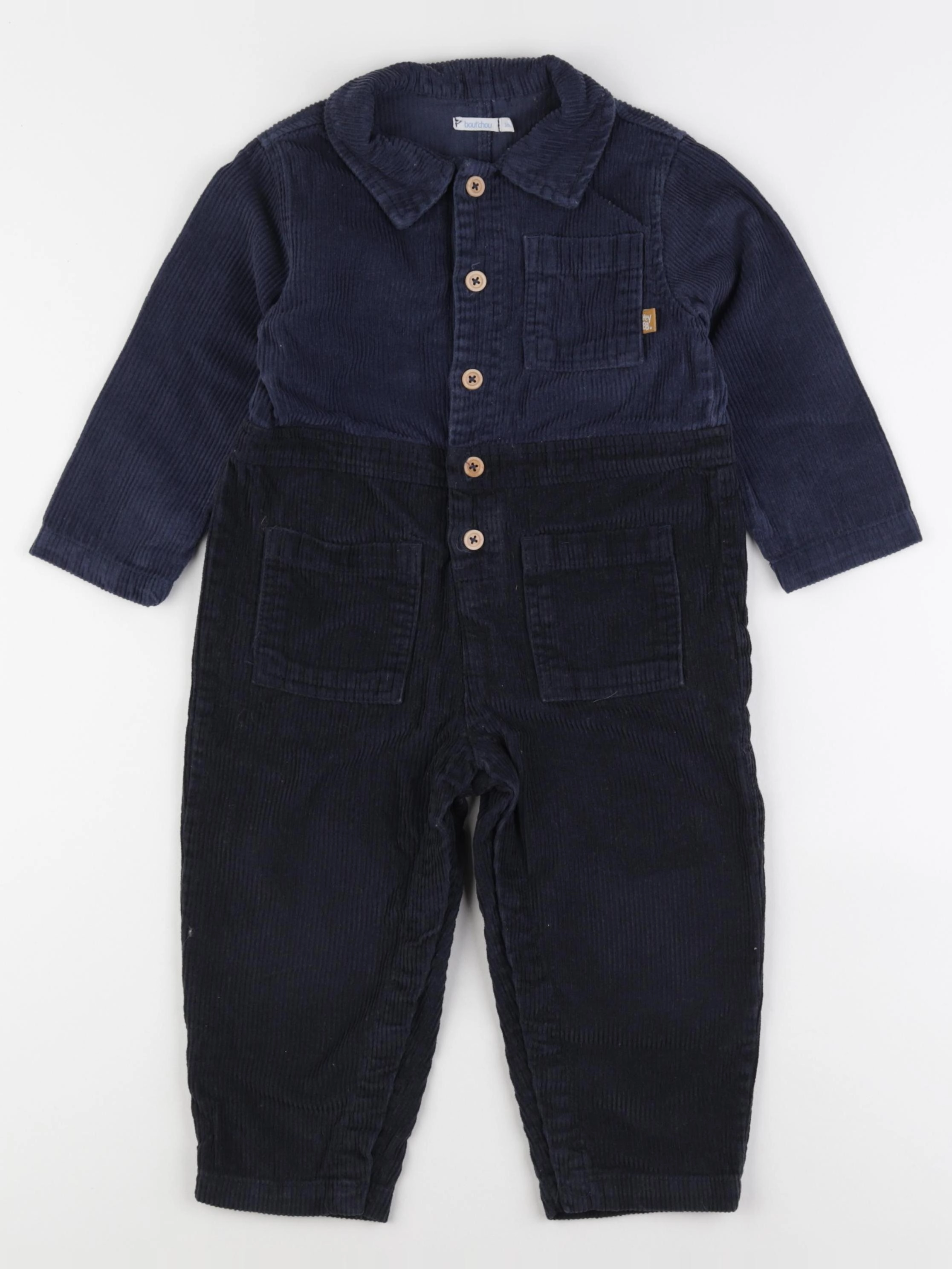 Boutchou - combinaison bleu - 36 mois