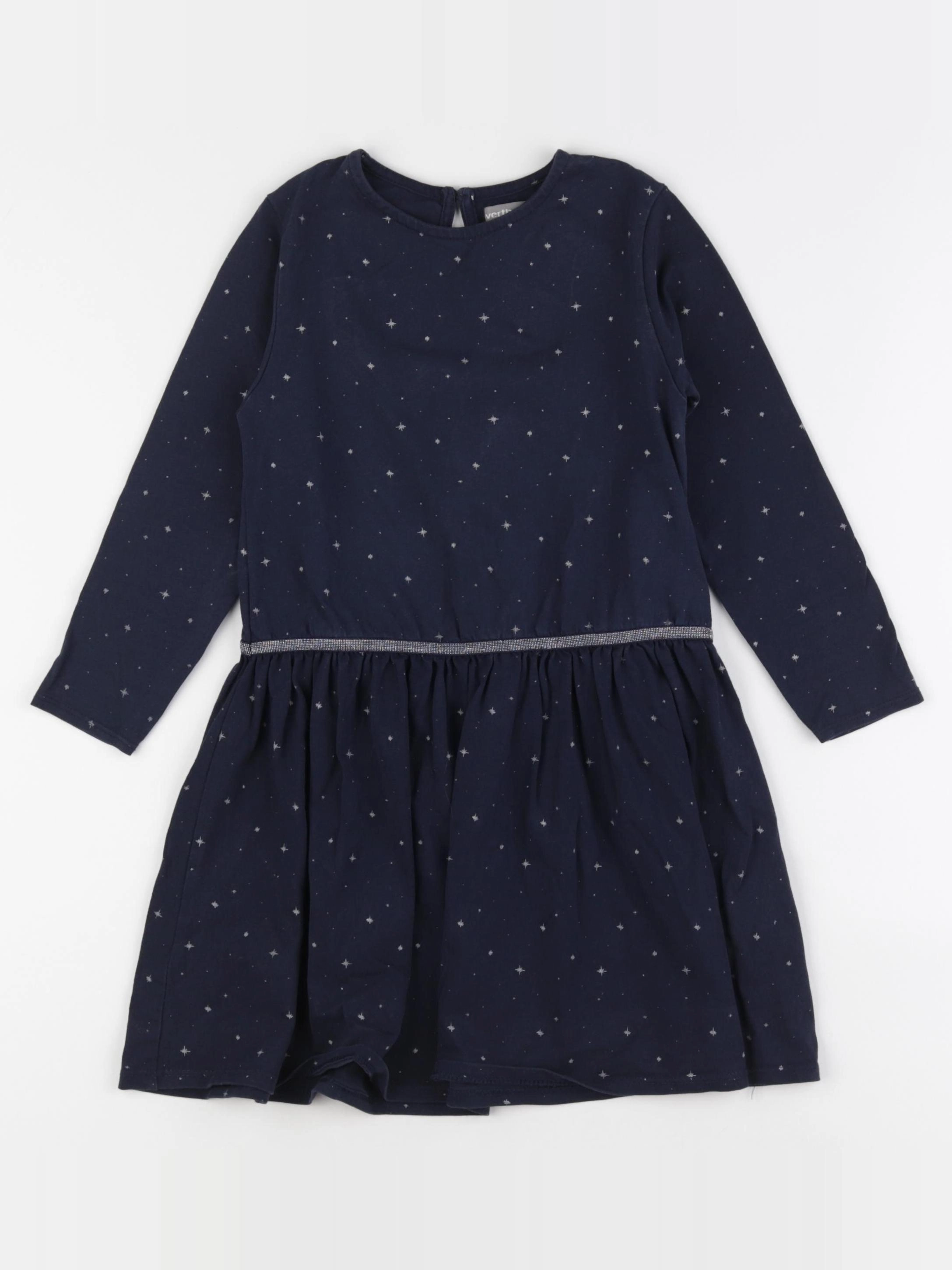 Vertbaudet - robe bleu - 6 ans