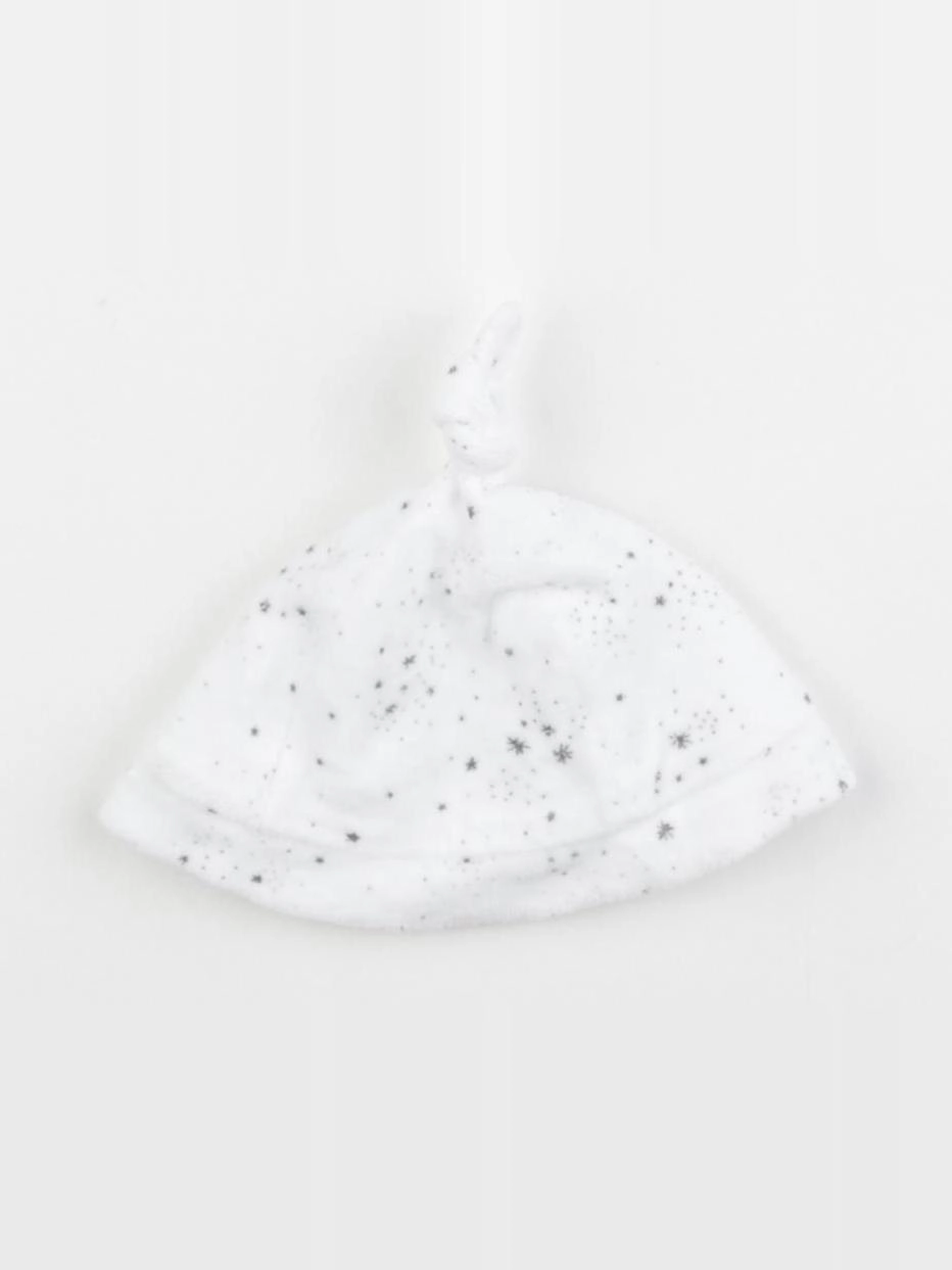 La Redoute - bonnet de naissance blanc - 1 mois