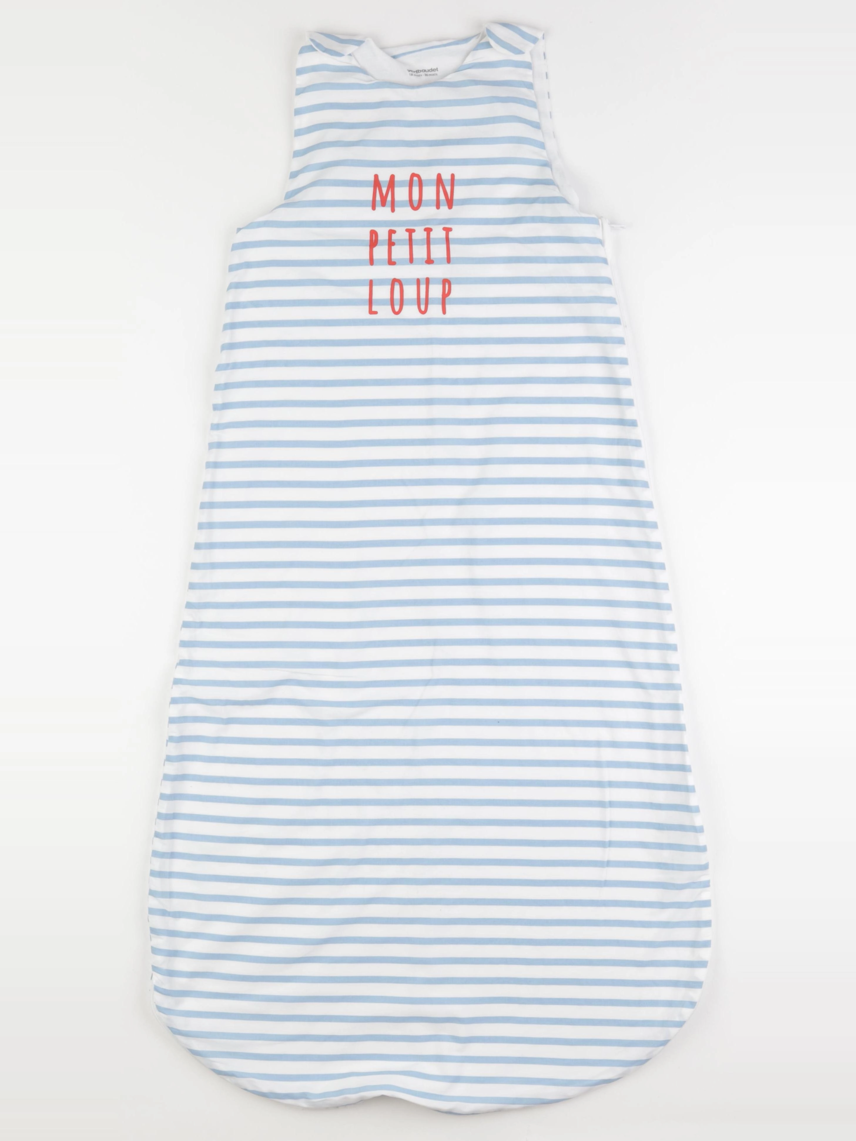 Vertbaudet - gigoteuse TOG 1 blanc, bleu - 18/36 mois