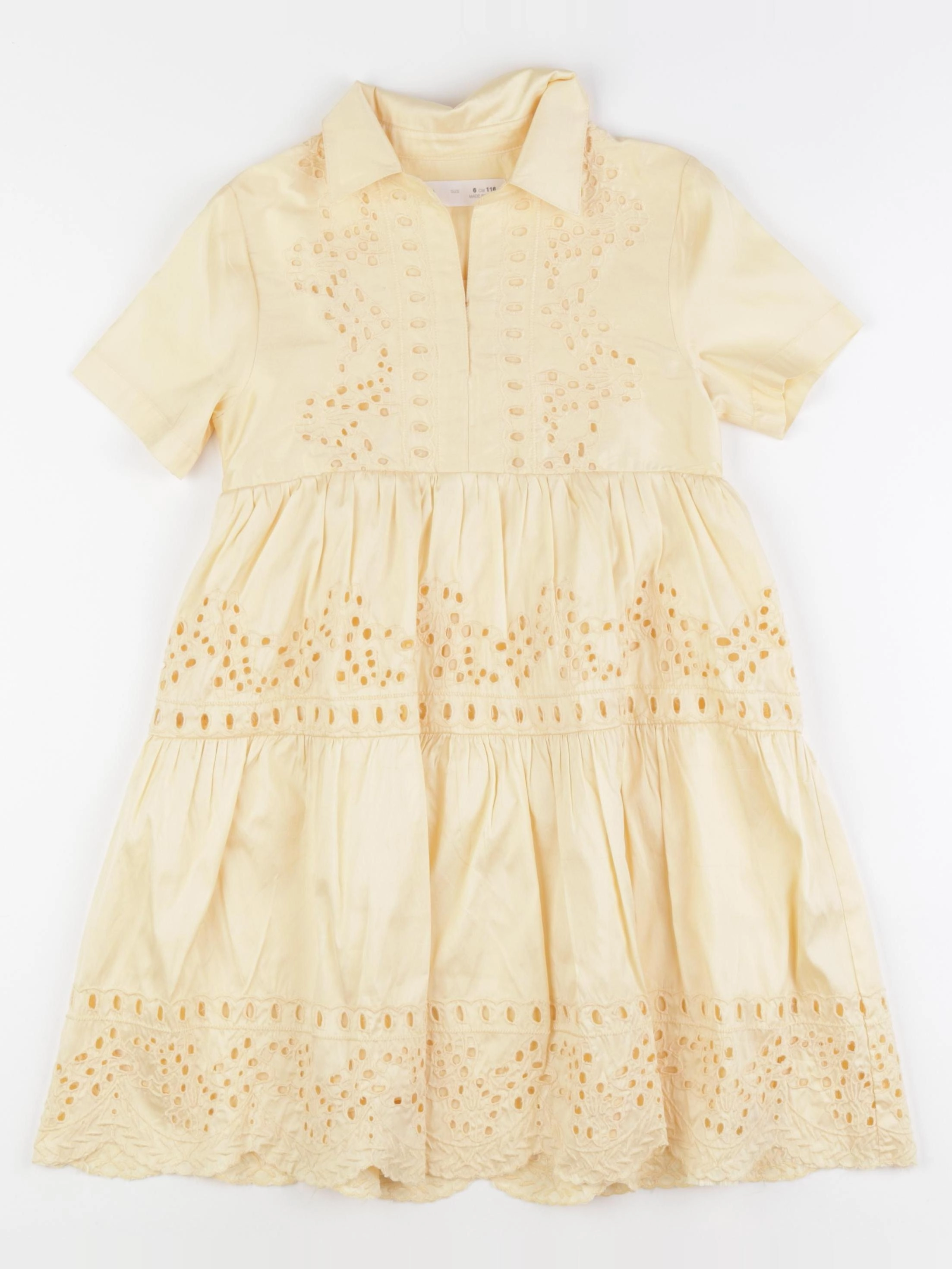 Zara - robe jaune - 6 ans