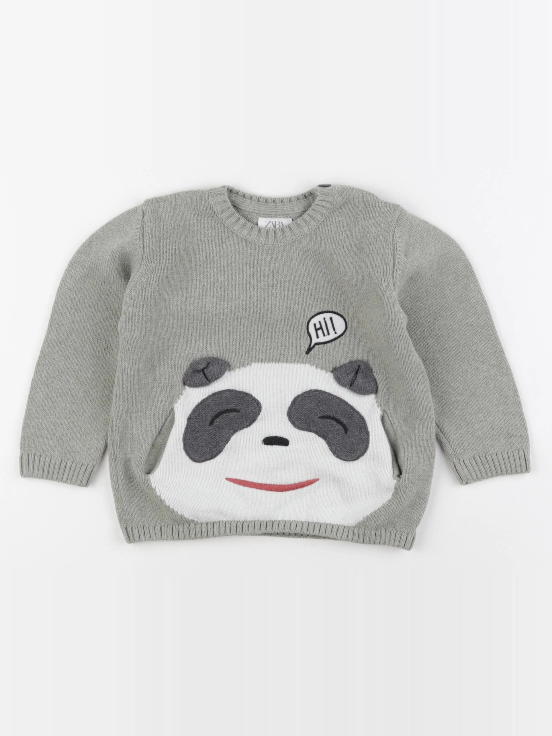 Zara - pull vert - 2/3 ans