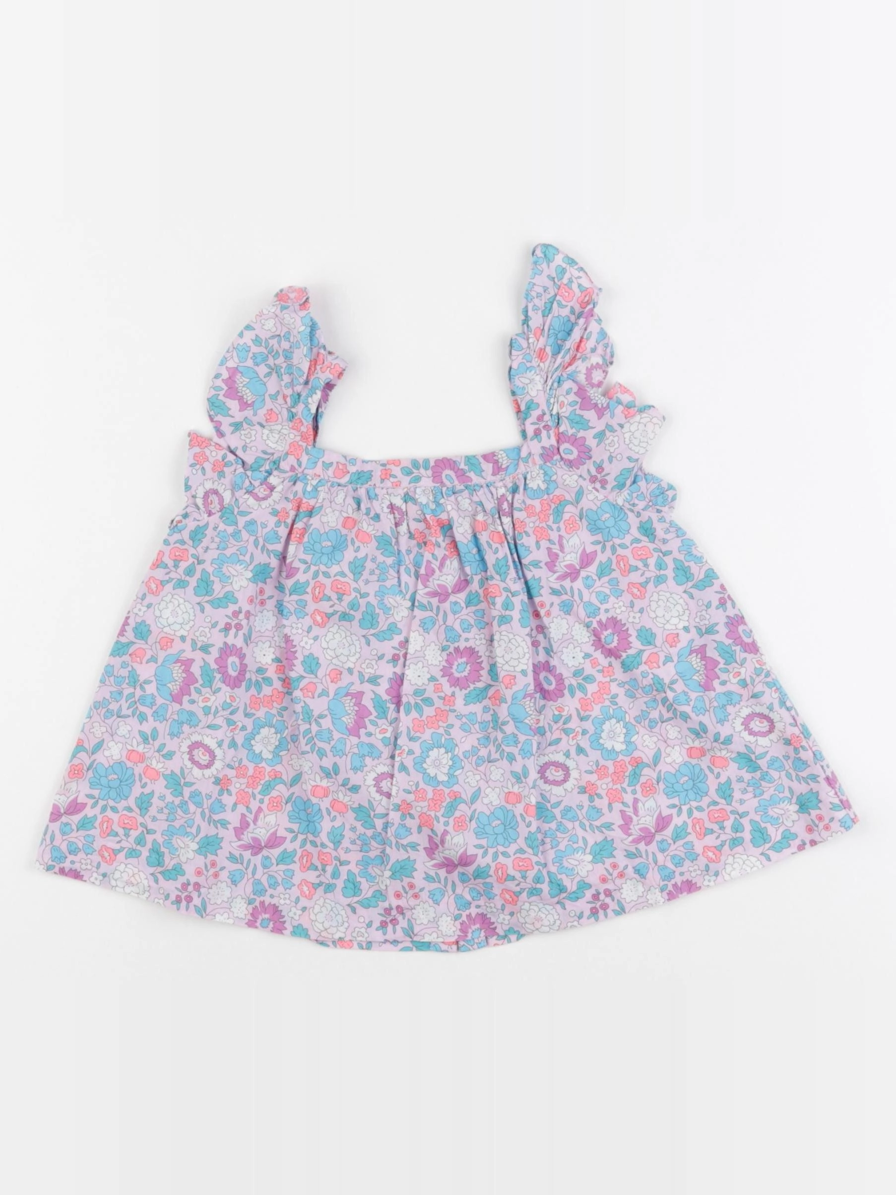 Jacadi - blouse liberty violet - 24 mois