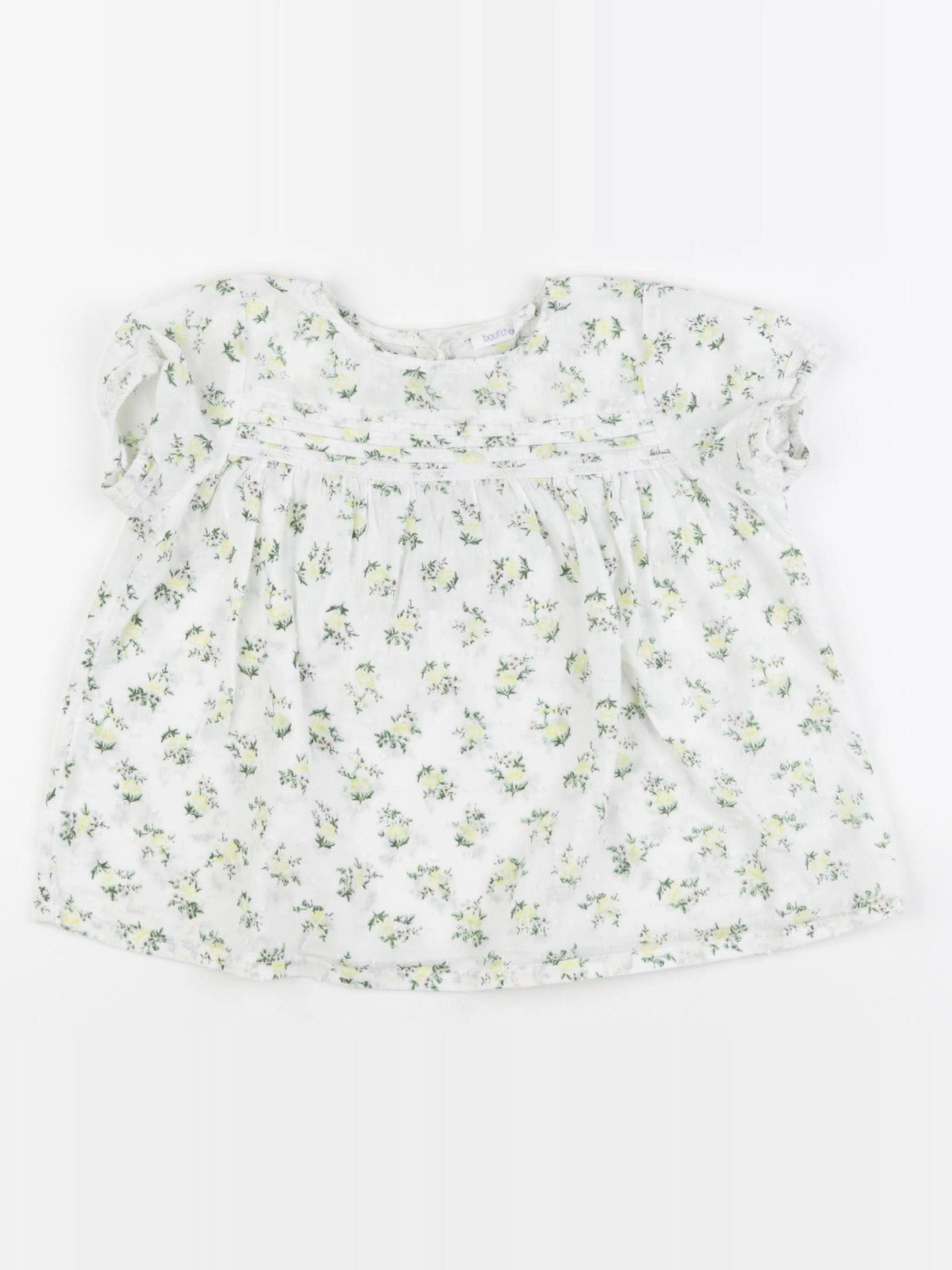 Boutchou - blouse blanc - 24 mois