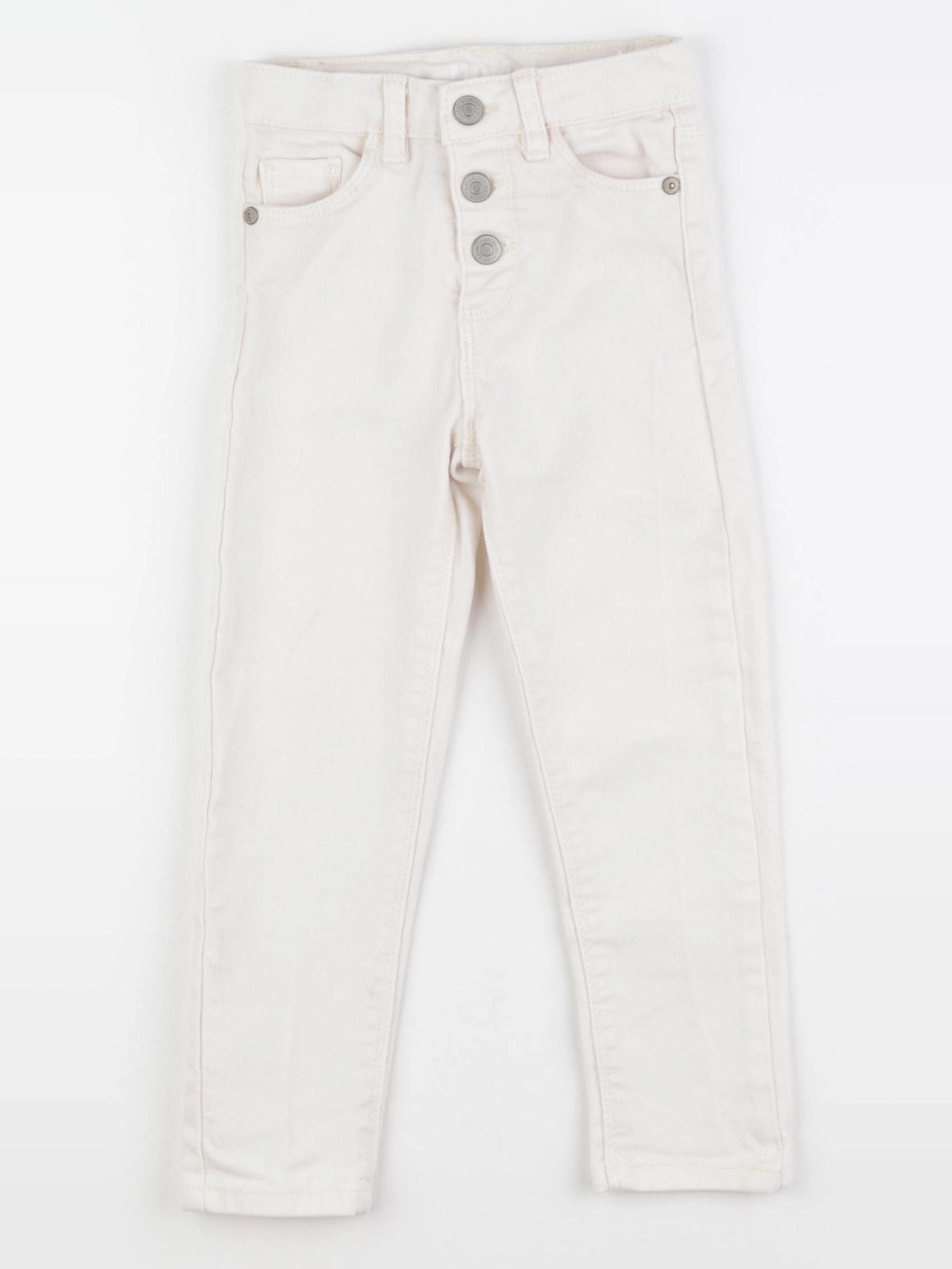 Vertbaudet - jean beige - 4 ans
