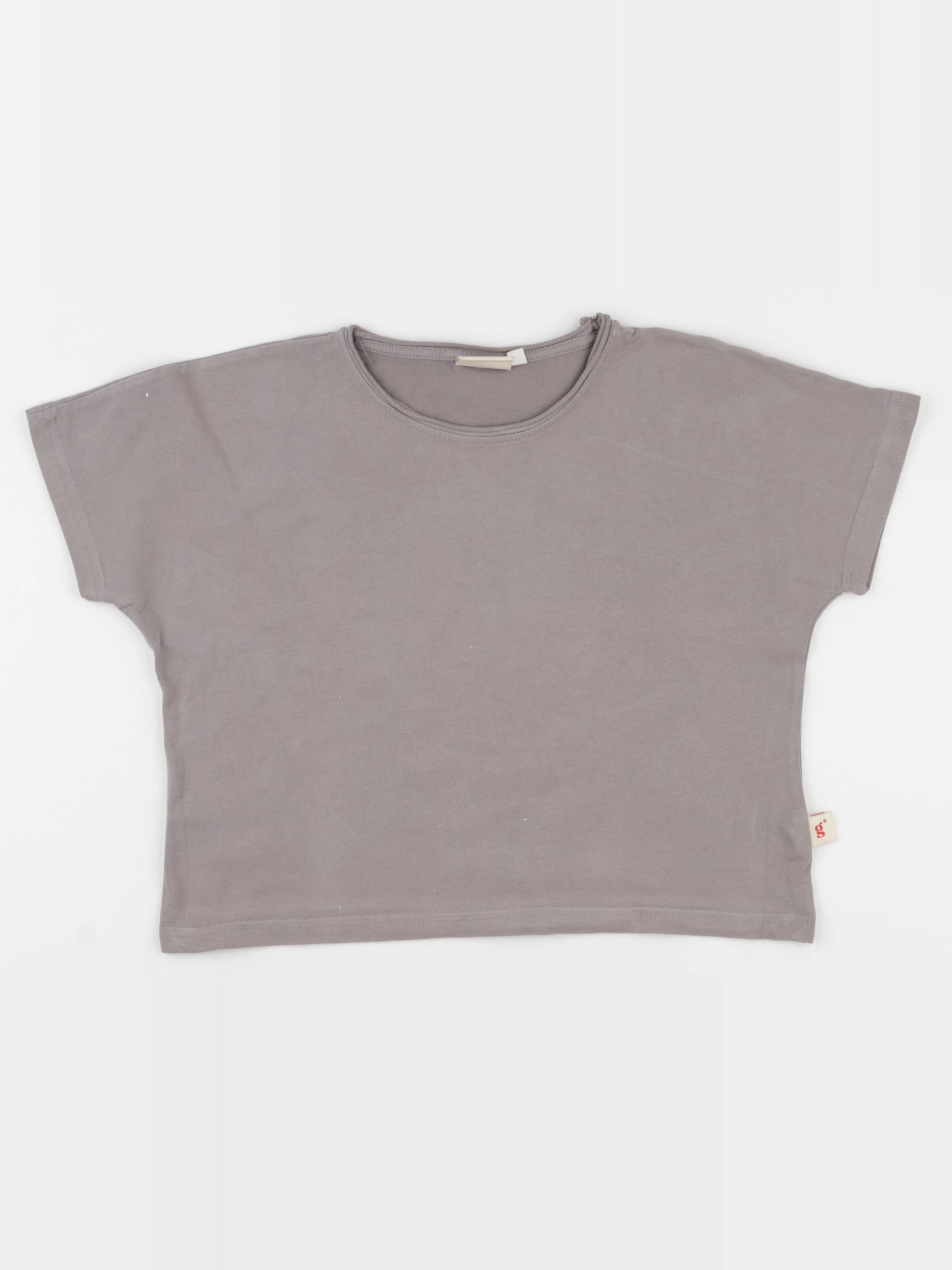 Gamin gamine - tee-shirt gris - 4 ans