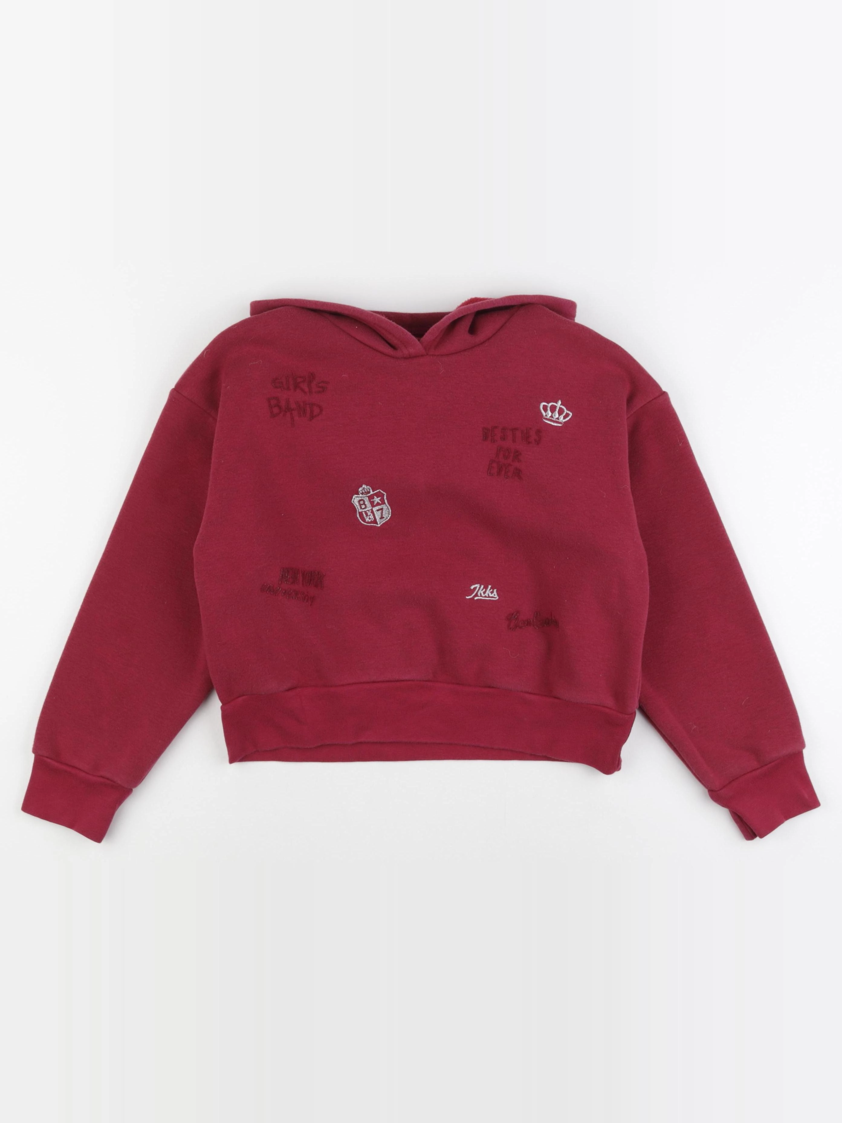 IKKS - sweat rouge - 10 ans
