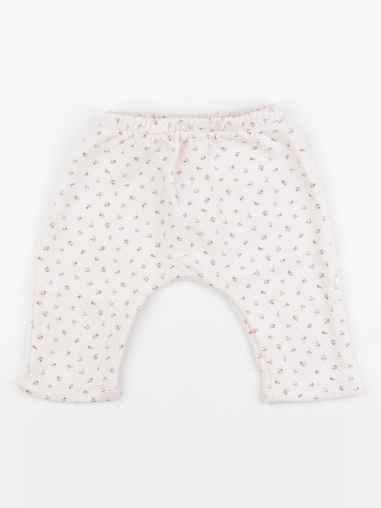 Vertbaudet - sarouel rose - 9 mois