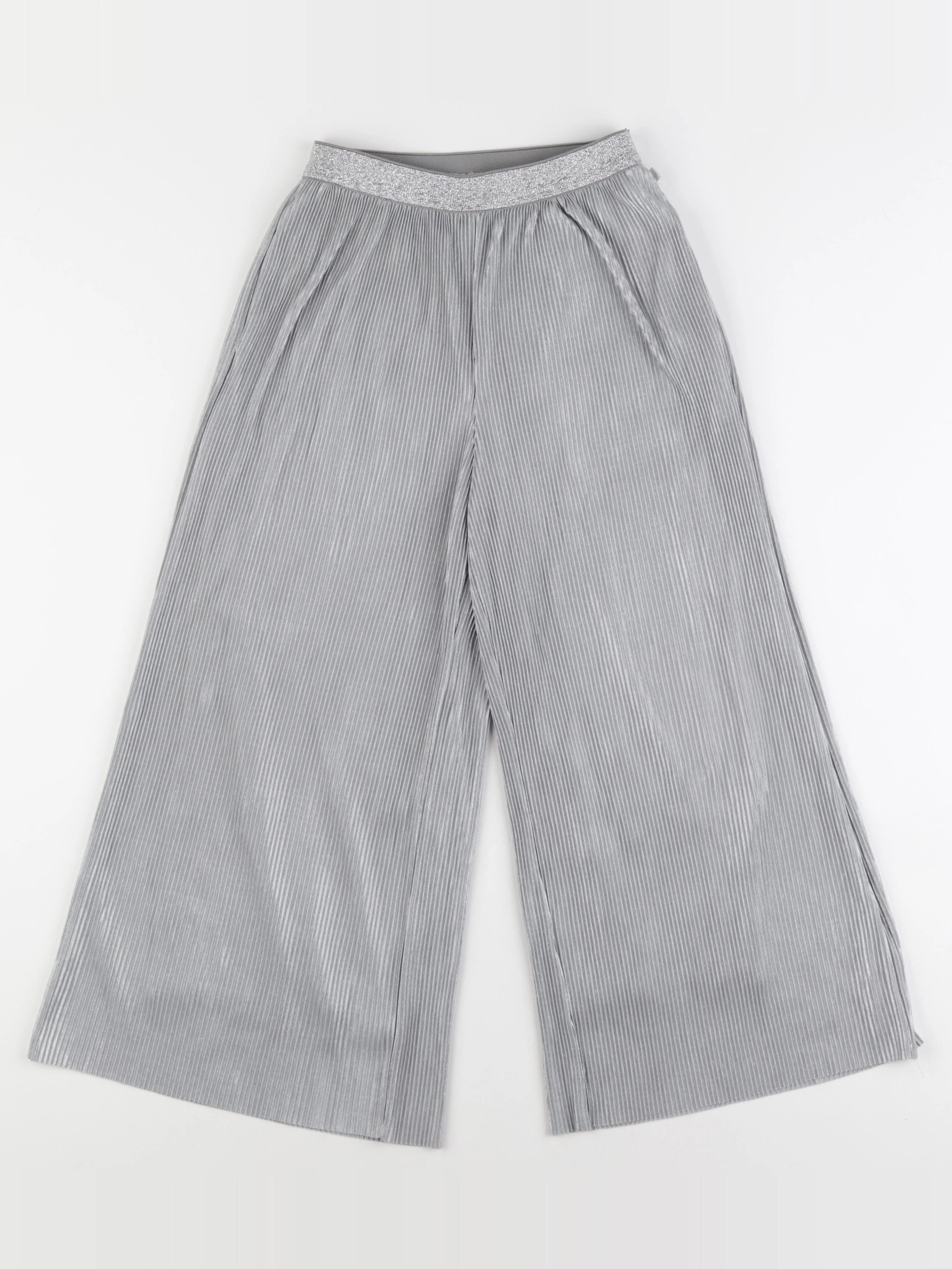 IKKS - pantalon argent - 8 ans