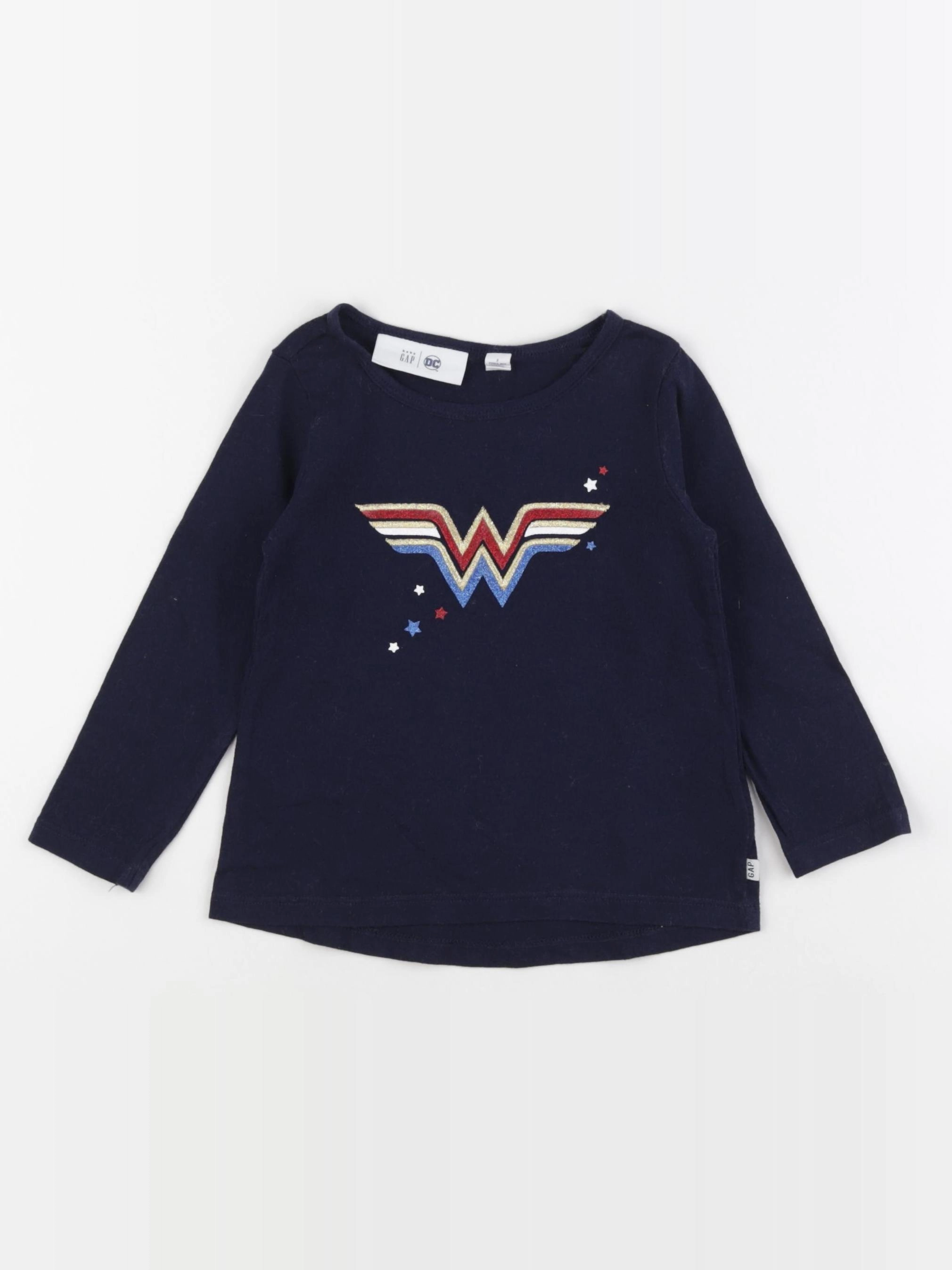 GAP - tee-shirt bleu - 2 ans