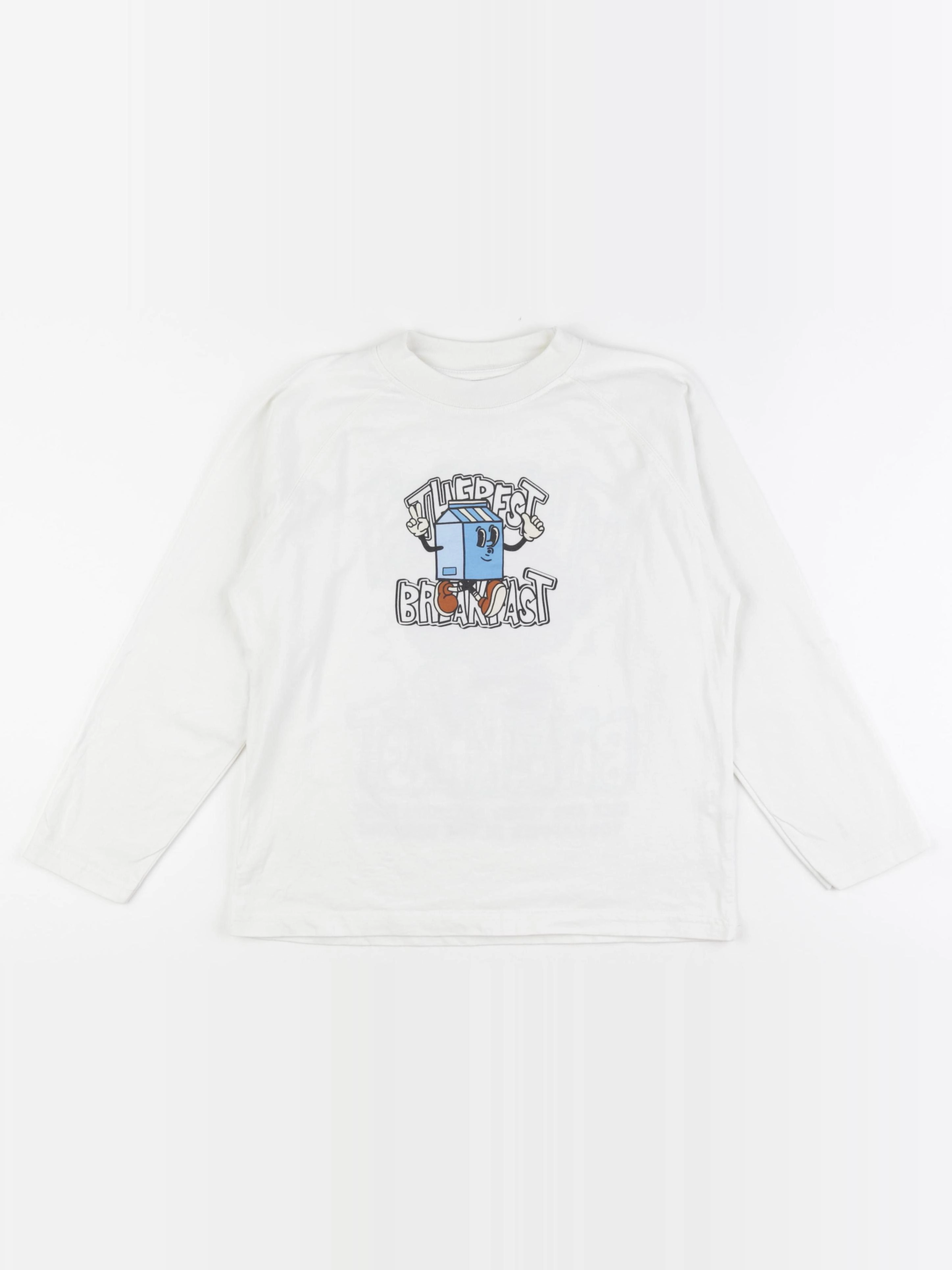 Zara - tee-shirt blanc - 8/9 ans