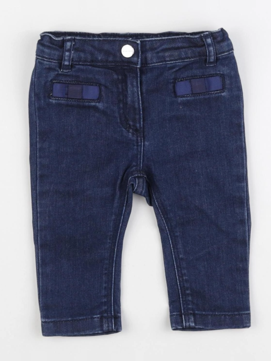 Jacadi - jean bleu - 6 mois