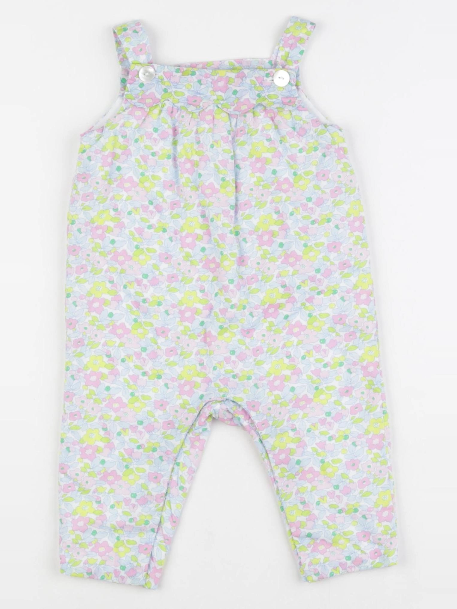Jacadi - combinaison liberty multicolore - 6 mois