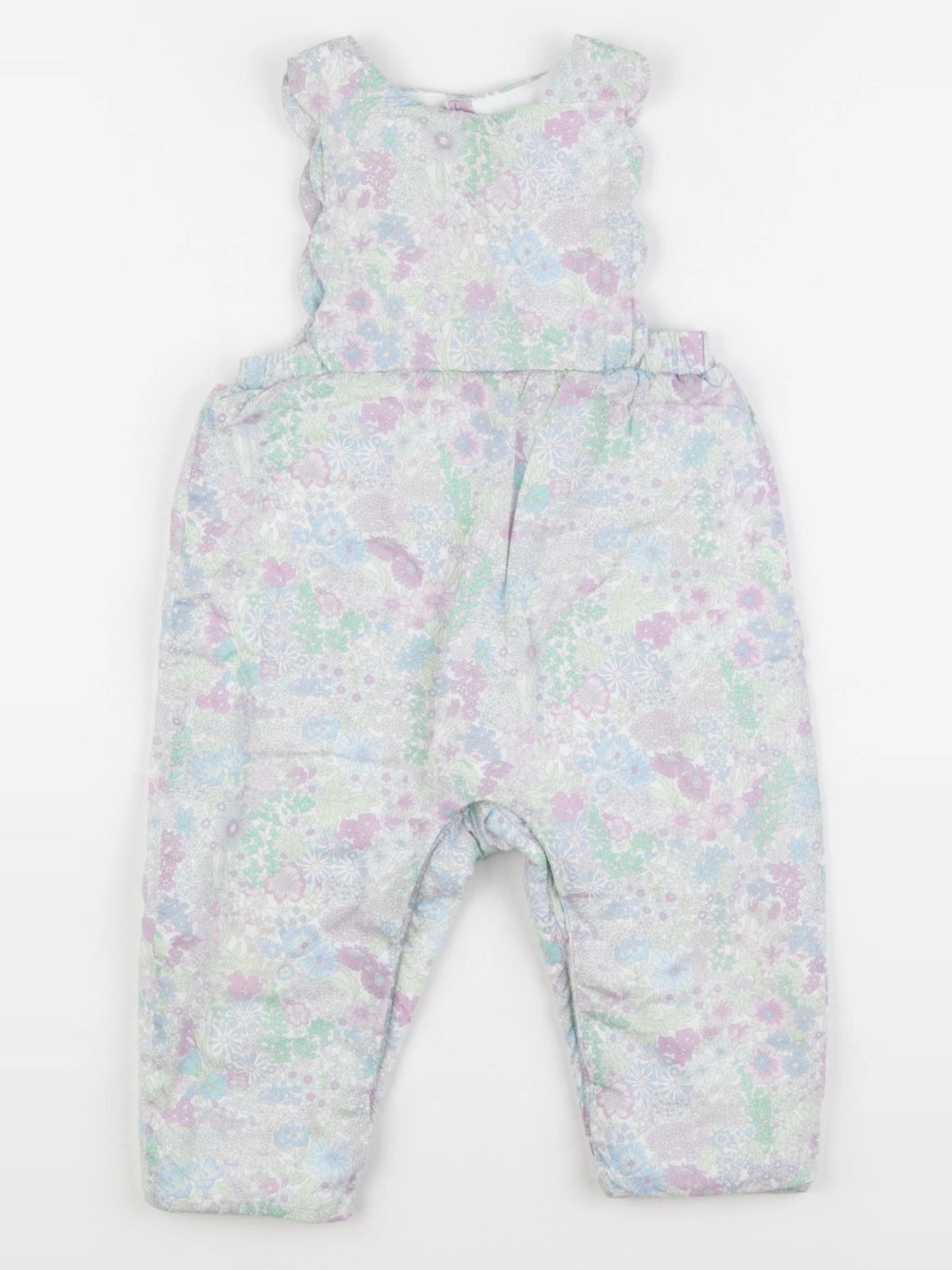 Jacadi - combinaison liberty multicolore - 12 mois