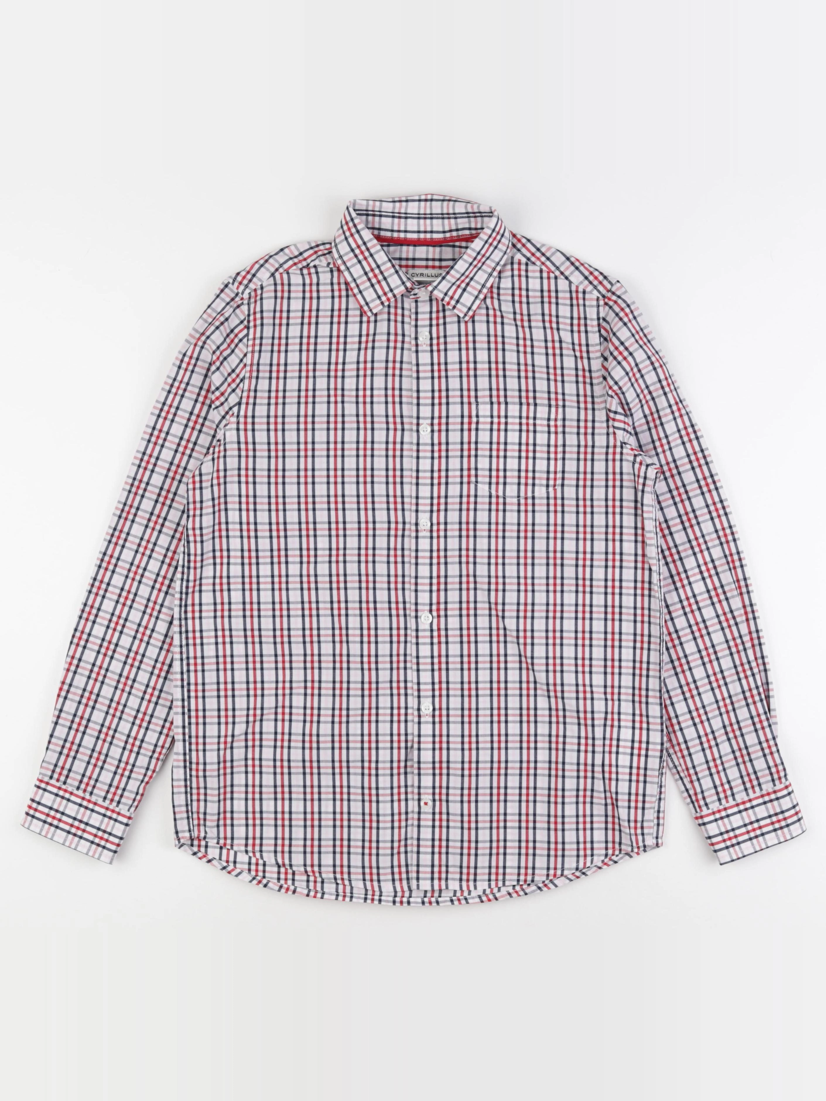 Cyrillus - chemise multicolore - 12 ans