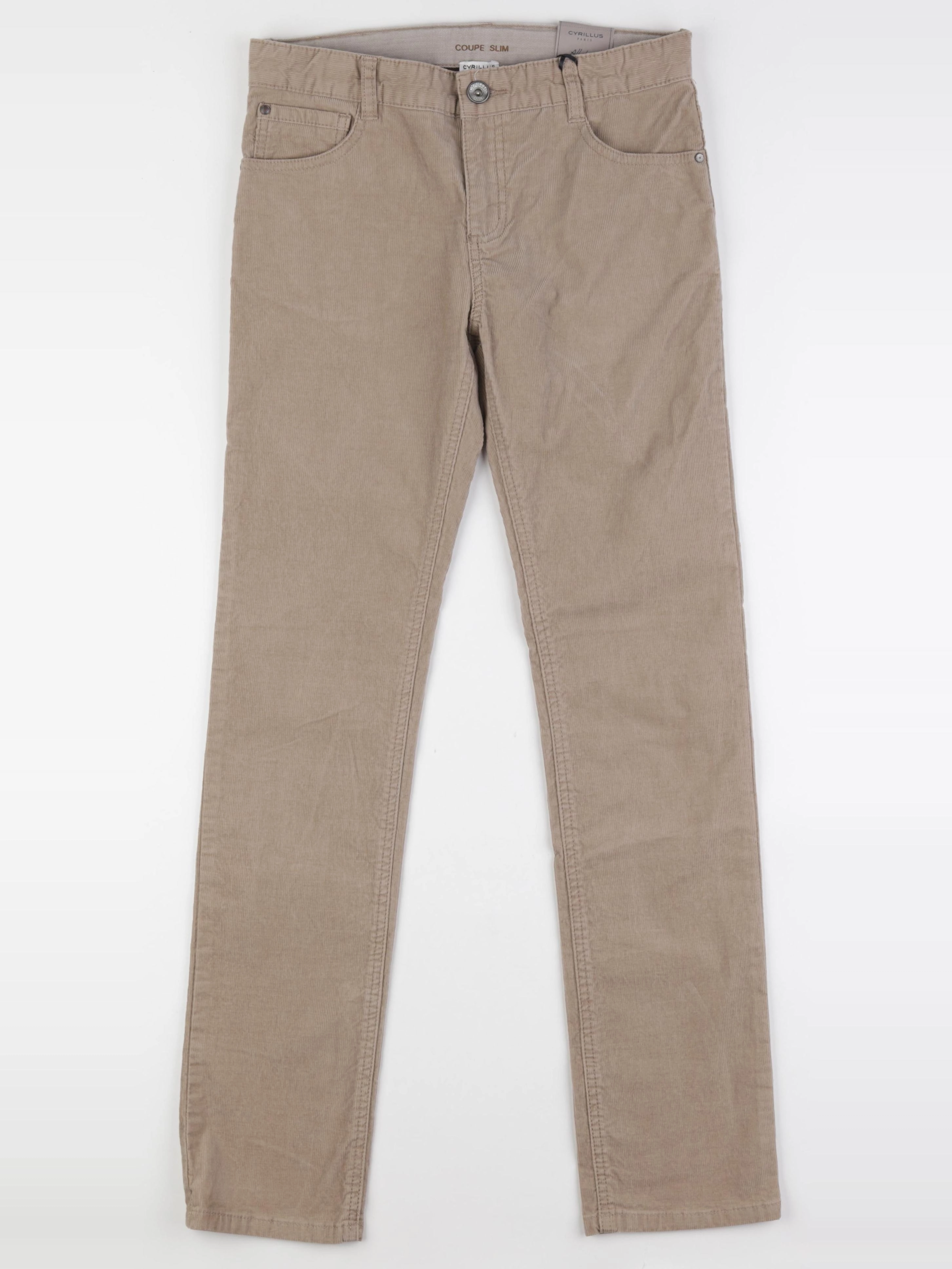 Cyrillus - pantalon marron - 14 ans