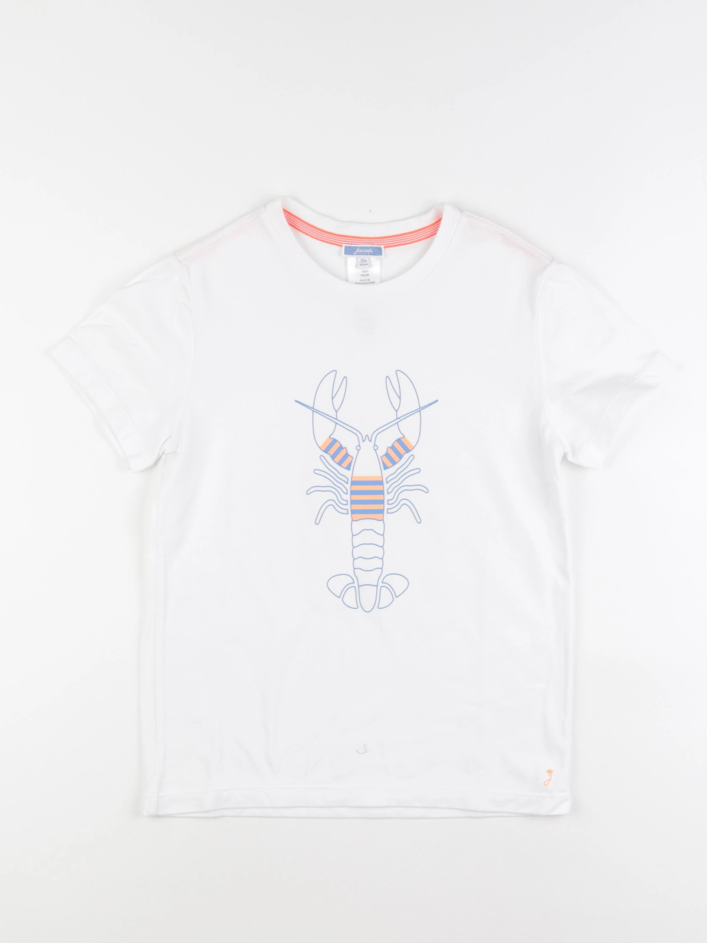 Jacadi - tee-shirt blanc - 12 ans