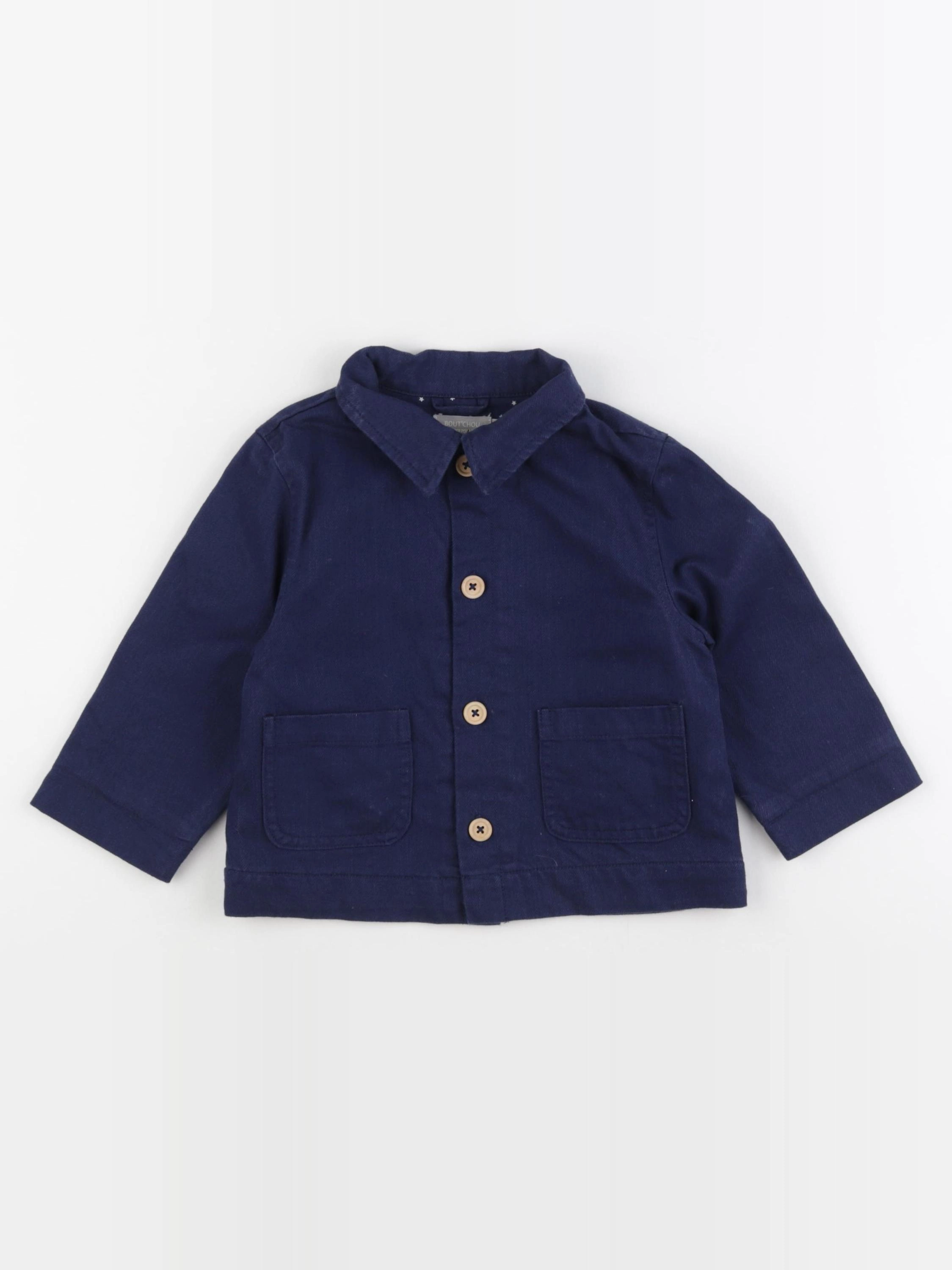 Boutchou - veste bleu - 18 mois