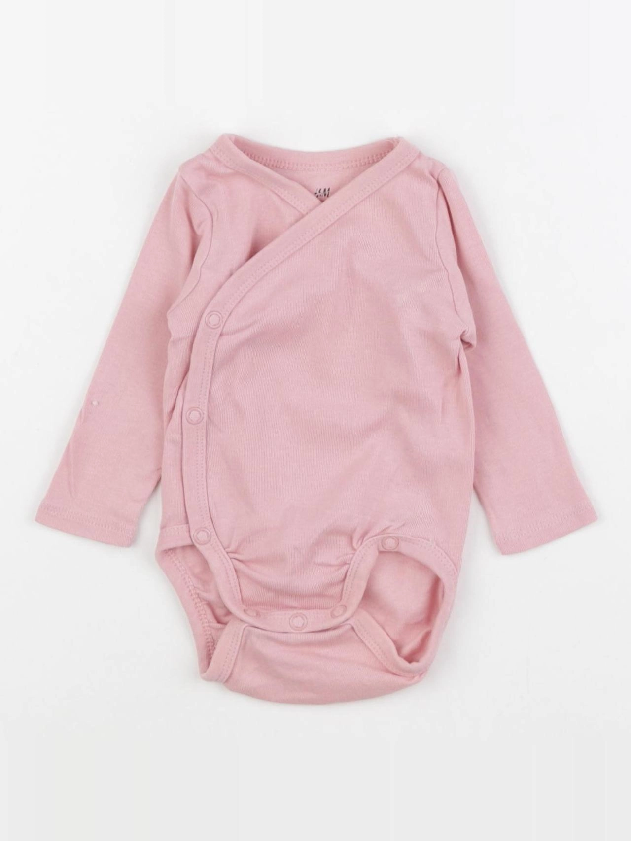 H&M - body rose - 1/3 mois