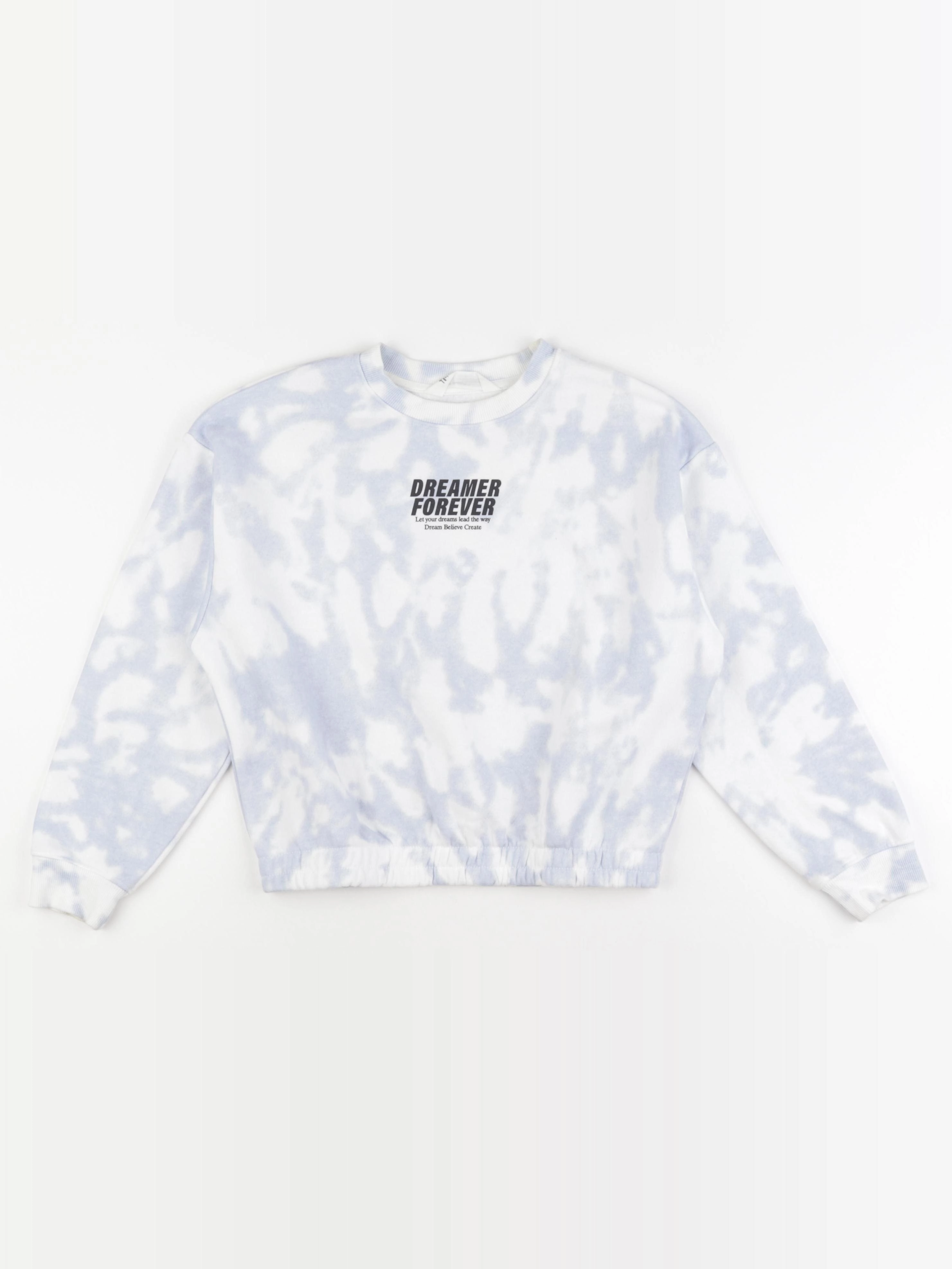 H&M - sweat bleu - 8/10 ans