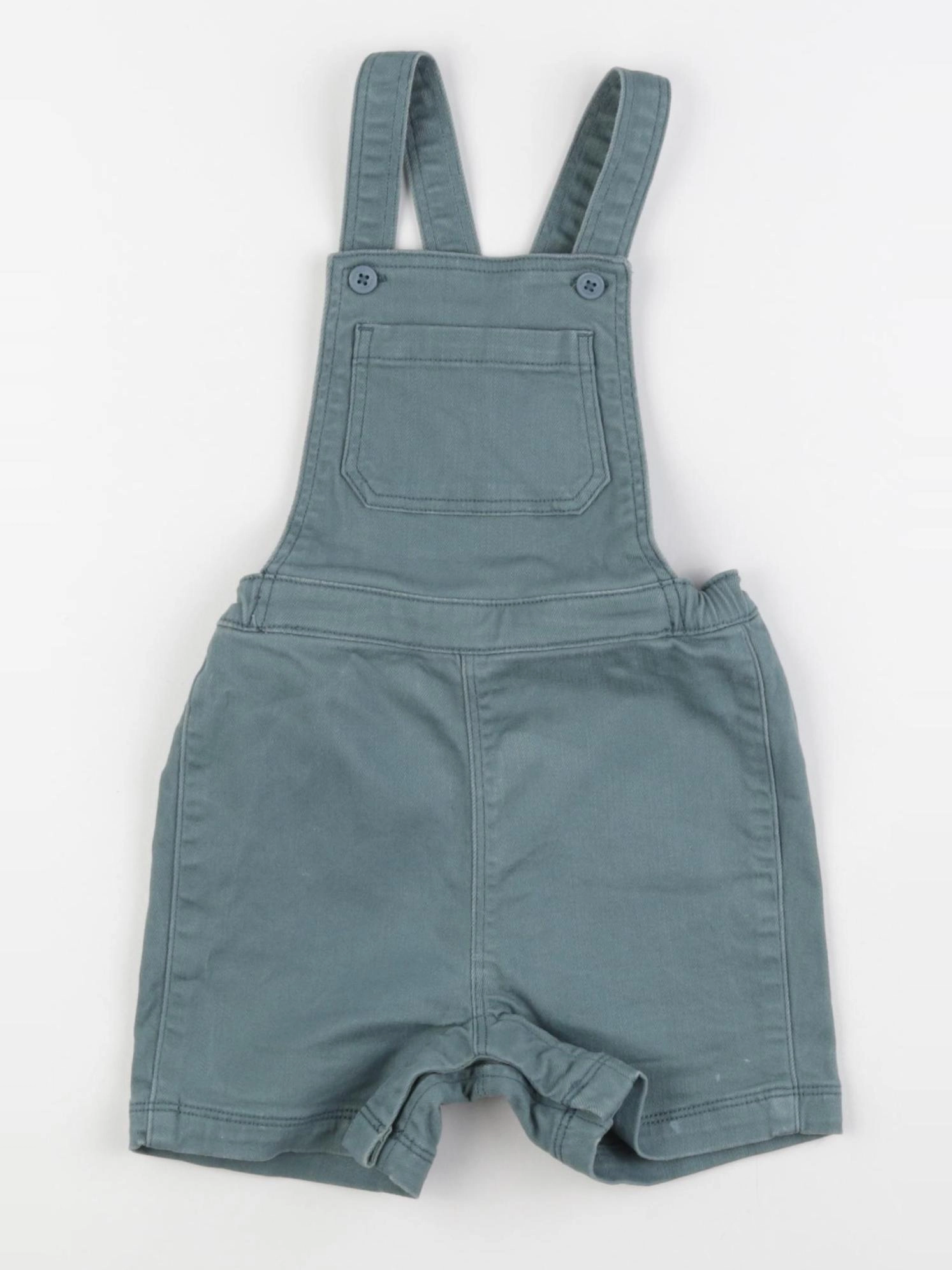 Petit Bateau - salopette vert - 18 mois