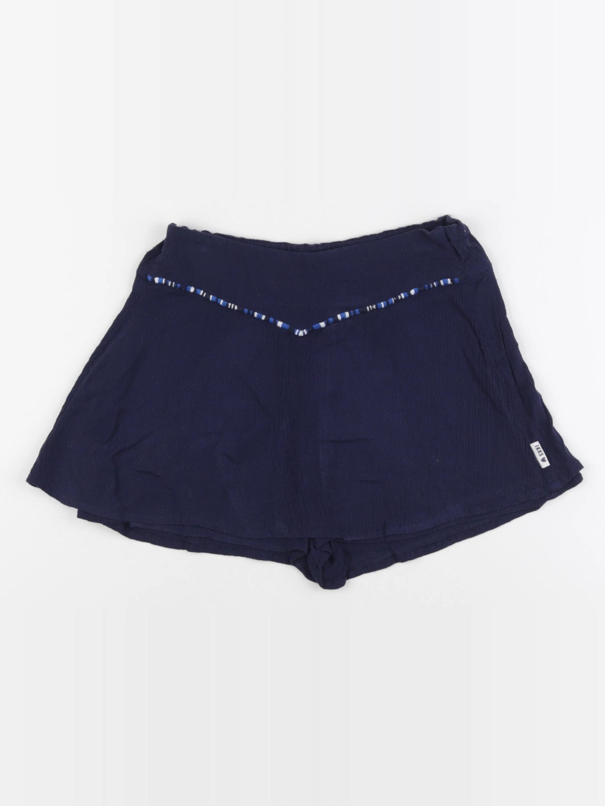 IKKS - short bleu - 8 ans