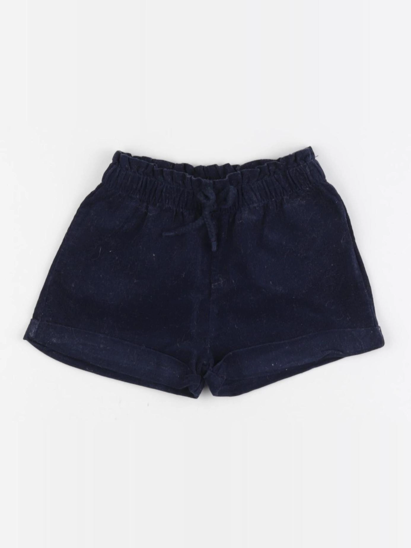 Vertbaudet - short bleu - 18 mois