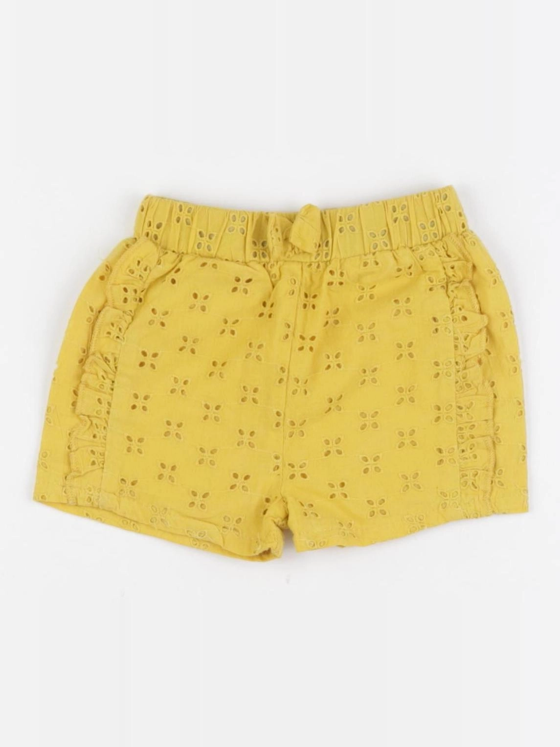 Vertbaudet - short jaune - 9 ans