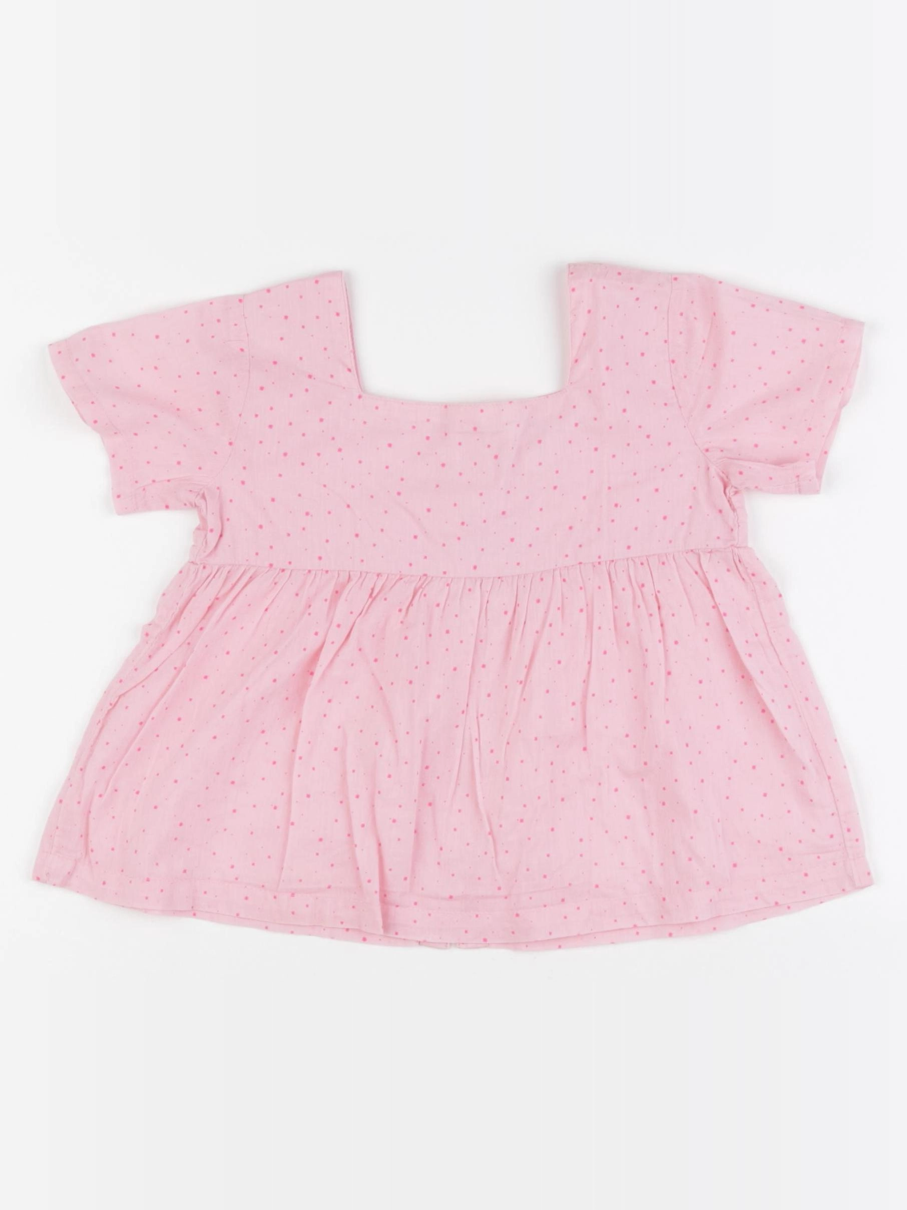 Mango - blouse rose - 2/3 ans