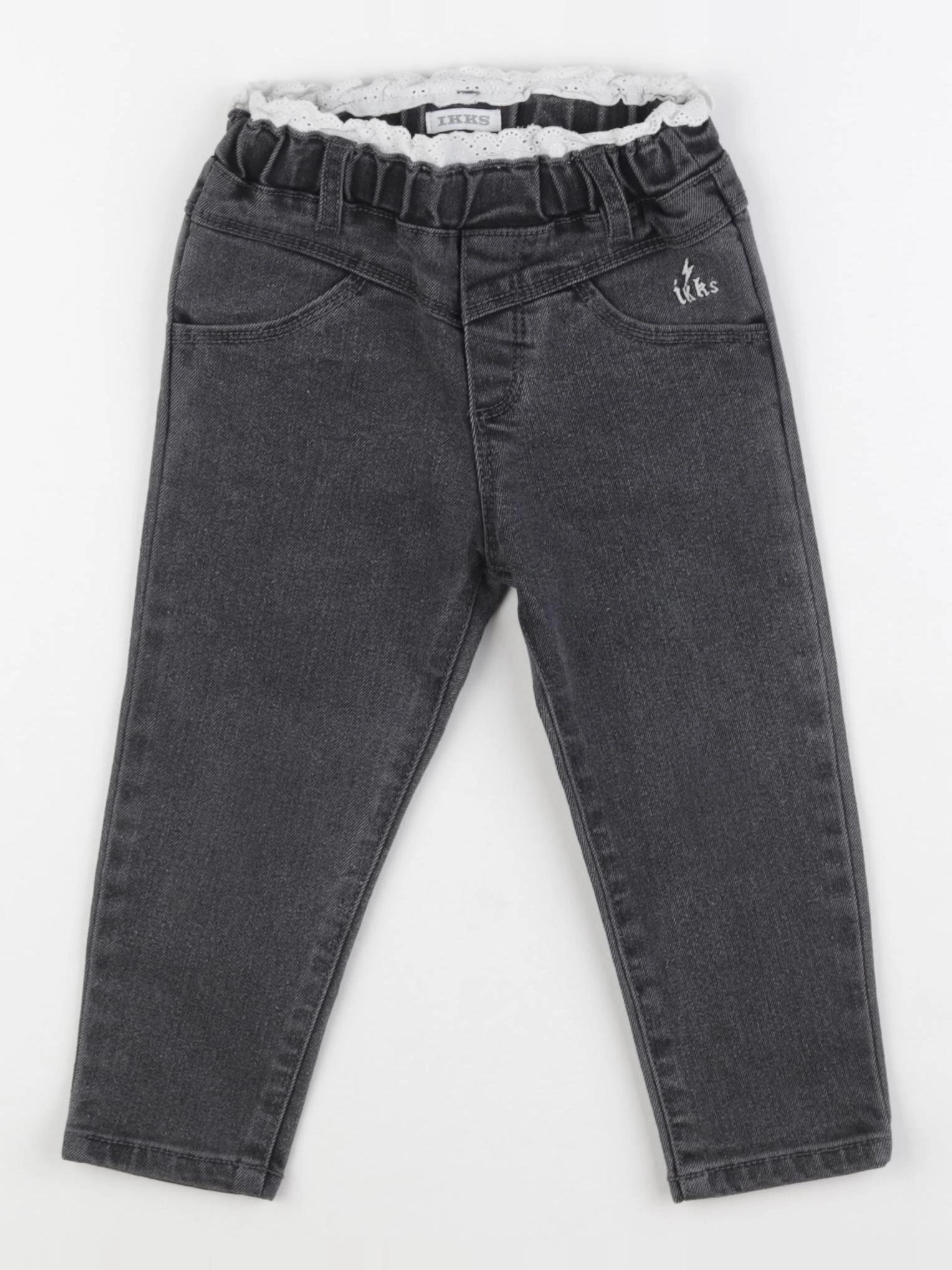 IKKS - jean gris - 2 ans