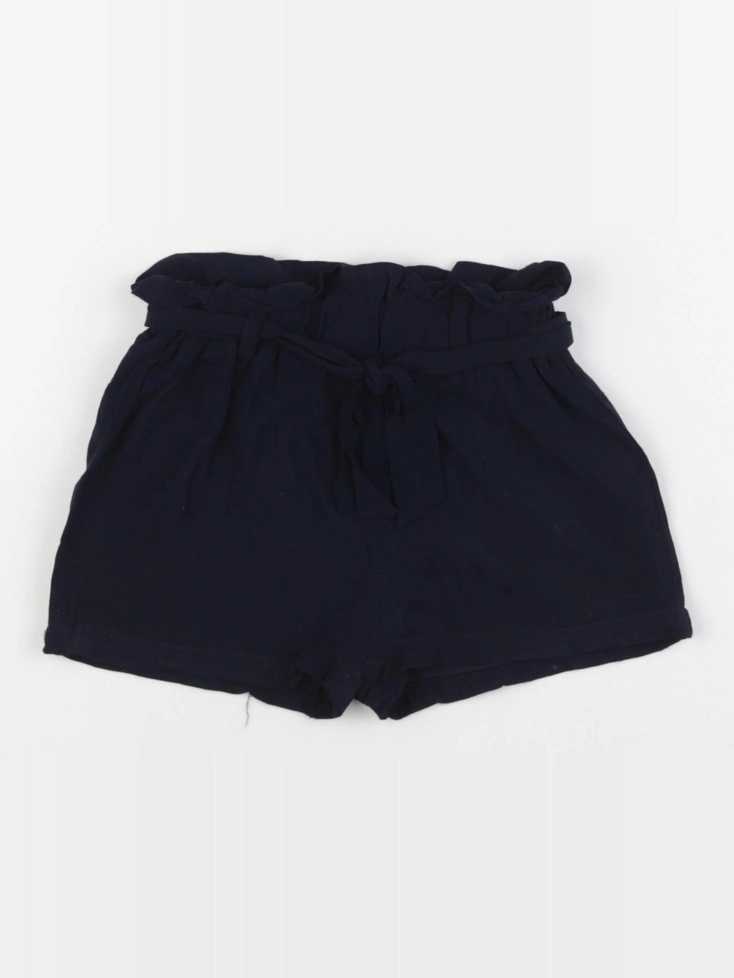 Eden & Victor - short bleu - 2 ans
