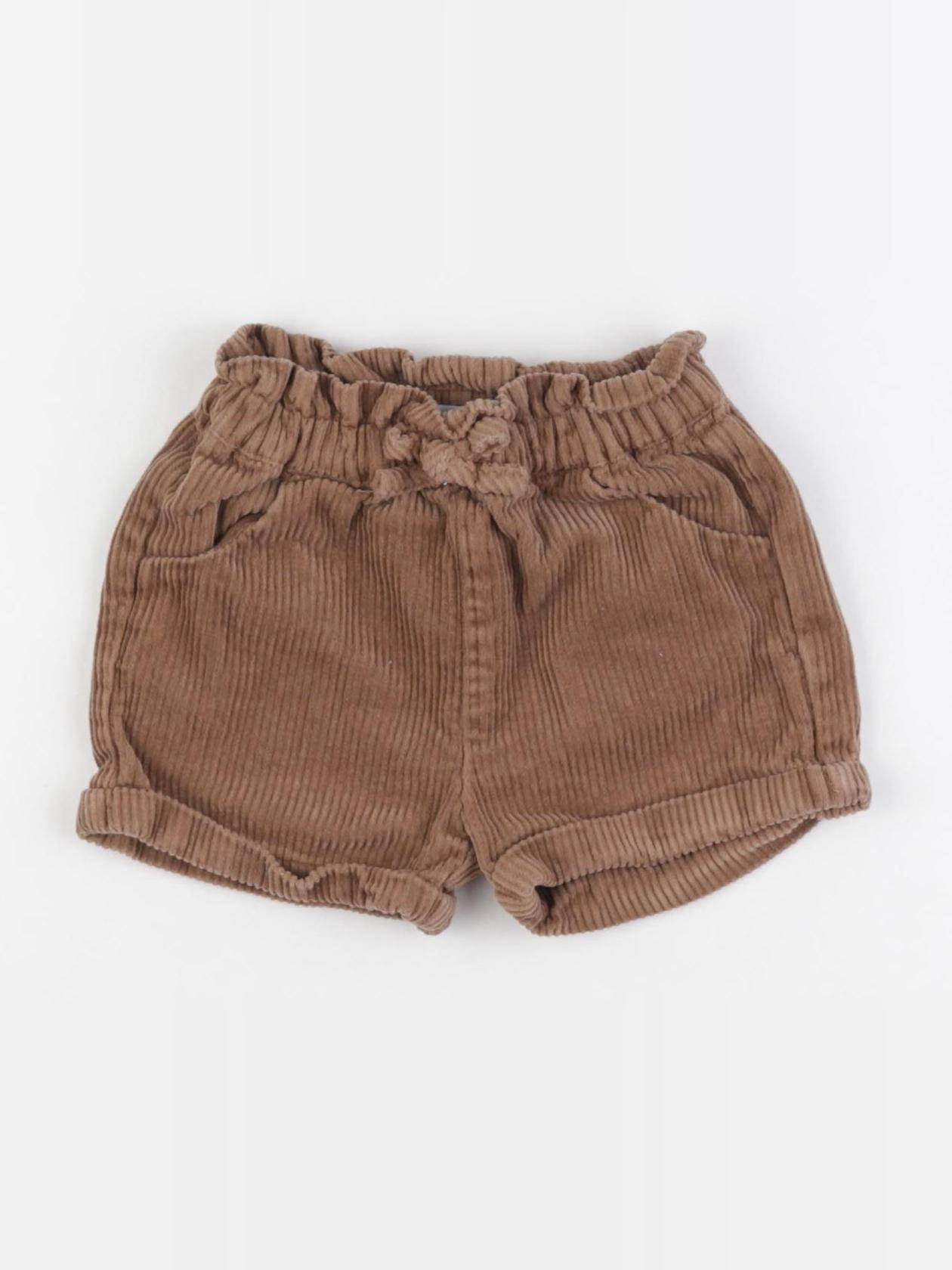 Vertbaudet - short marron - 6 mois