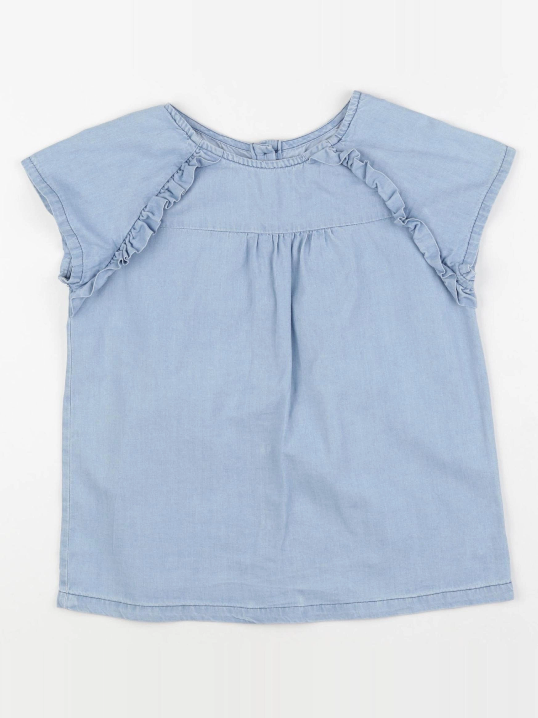 Eden & Victor - blouse bleu - 8 ans